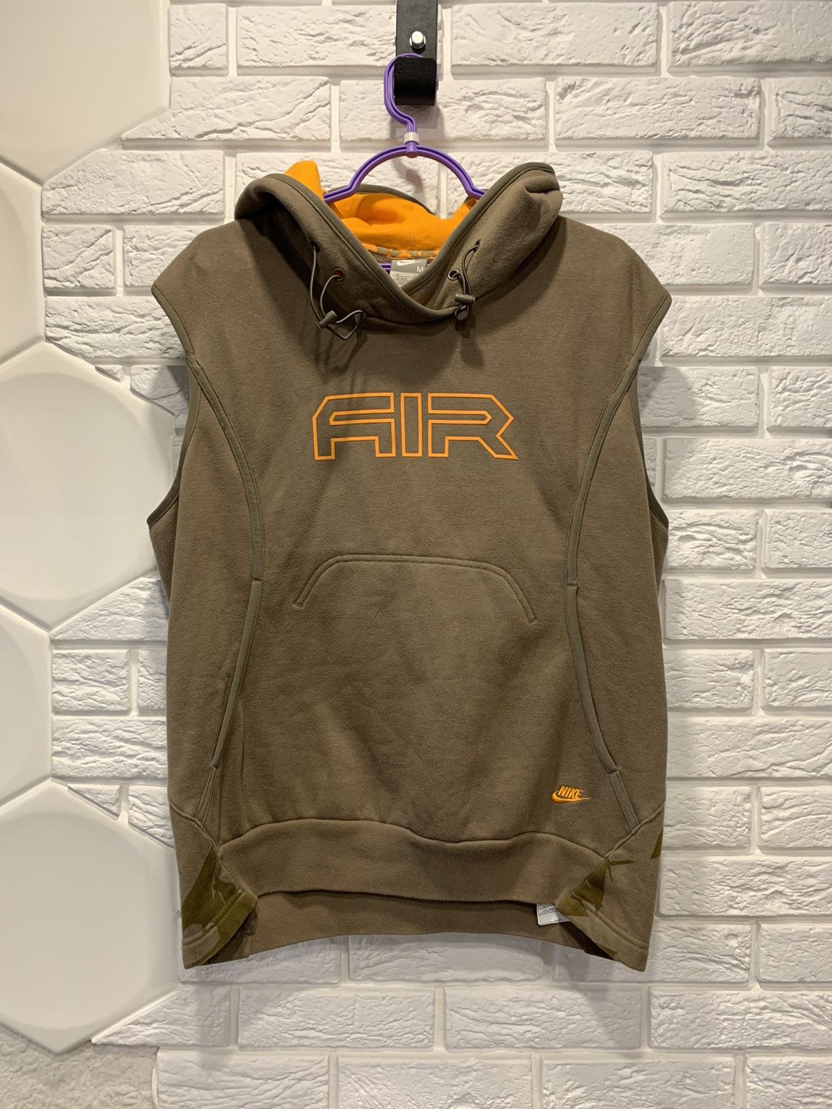 Nike × Vintage Nike Rare Vest Vintage Drill Swoosh Y2K Size M Size US M / EU 48-50 / 2 - 1 Thumbnail