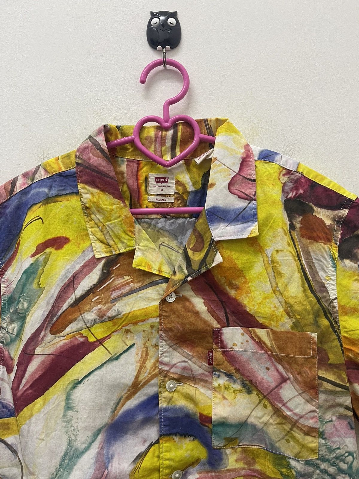 Levi's Rare LEVIS Multicolor Pop Art Single Pocket Size US M / EU 48-50 / 2 - 2 Thumbnail
