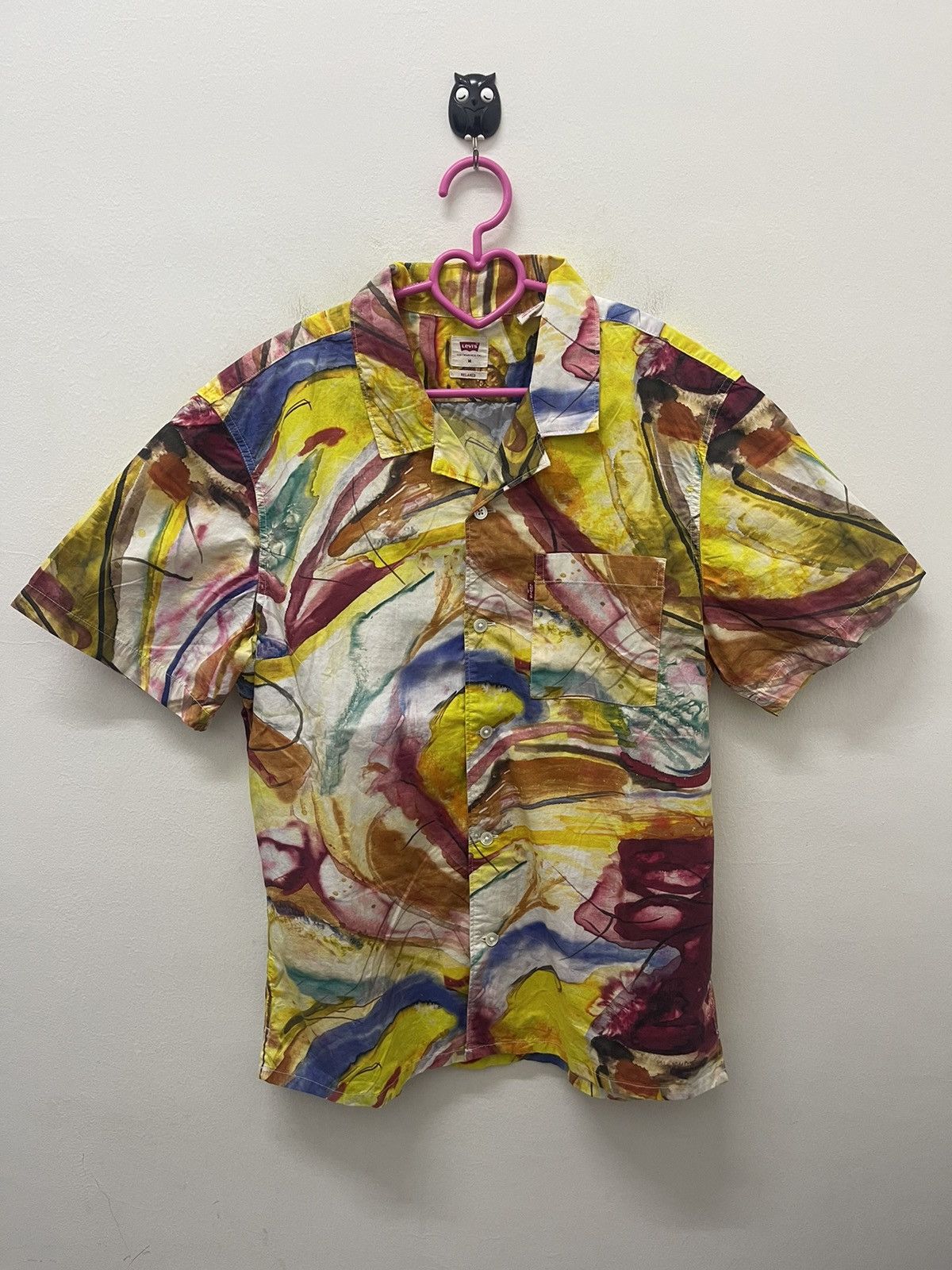 Levi's Rare LEVIS Multicolor Pop Art Single Pocket Size US M / EU 48-50 / 2 - 1 Thumbnail