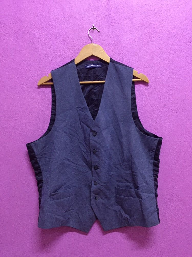 Levi's Vintage Levi’s Menswear Sta - Prest Vests Size 36R - 1 Thumbnail