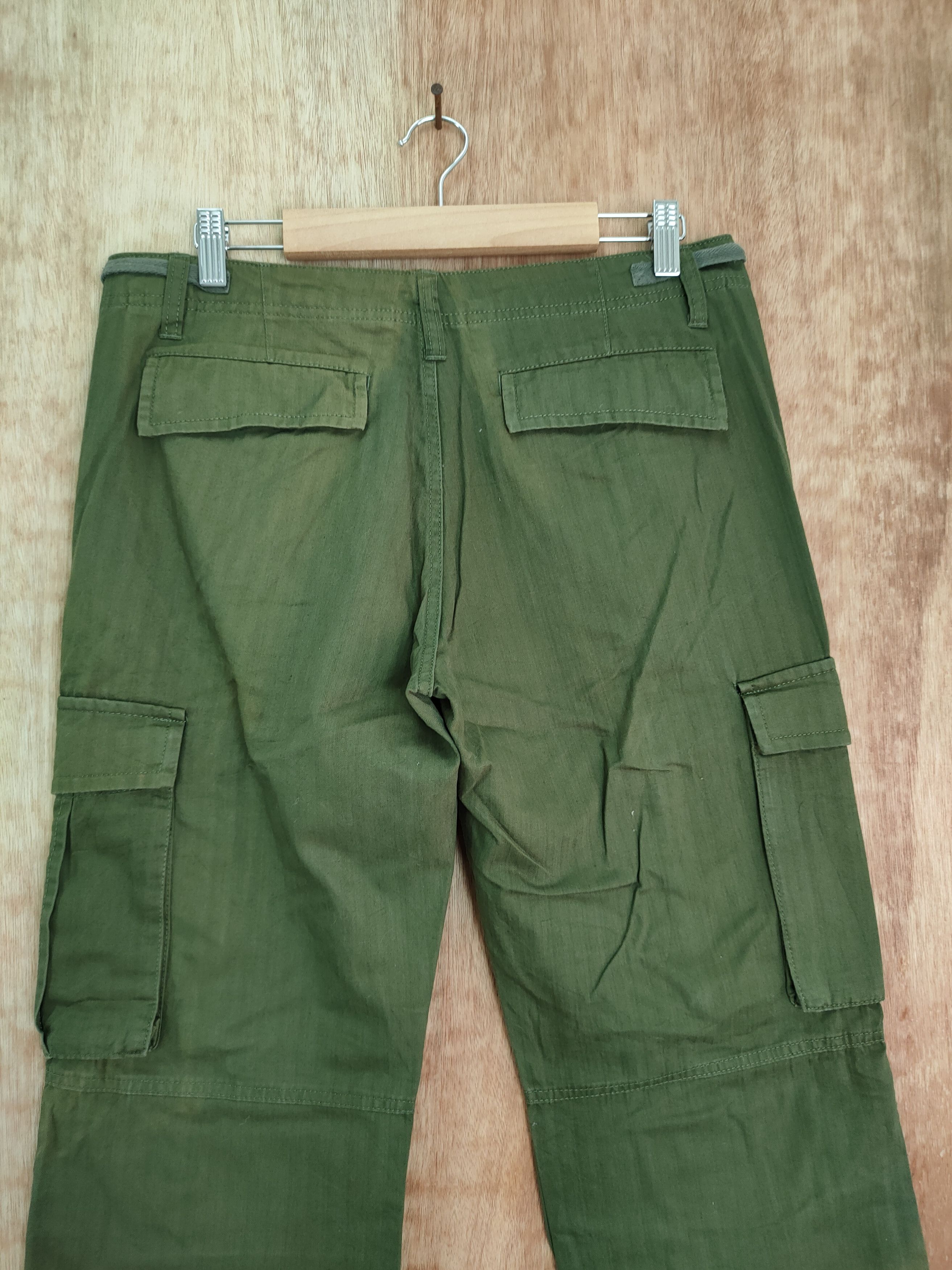 Japanese Brand × Takeo Kikuchi DL Takeo Kikuchi TK faded green multipocket cargo pants #471 Size US 30 / EU 46 - 8 Thumbnail