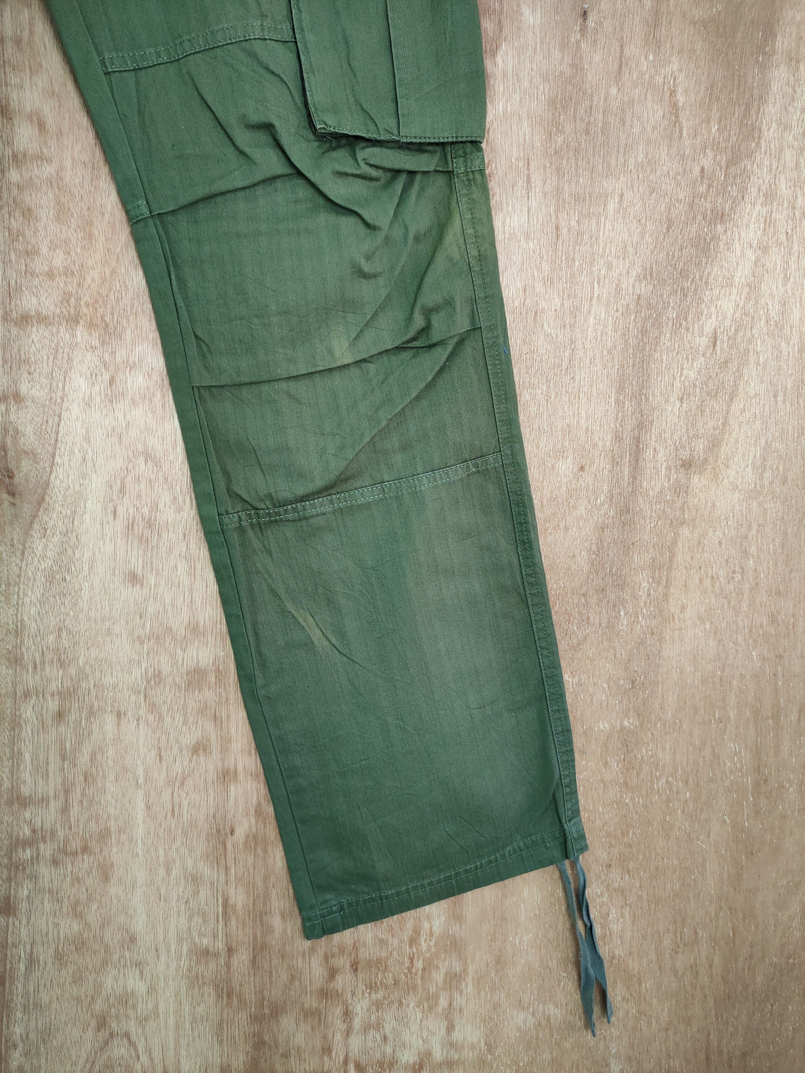 Japanese Brand × Takeo Kikuchi DL Takeo Kikuchi TK faded green multipocket cargo pants #471 Size US 30 / EU 46 - 3 Thumbnail