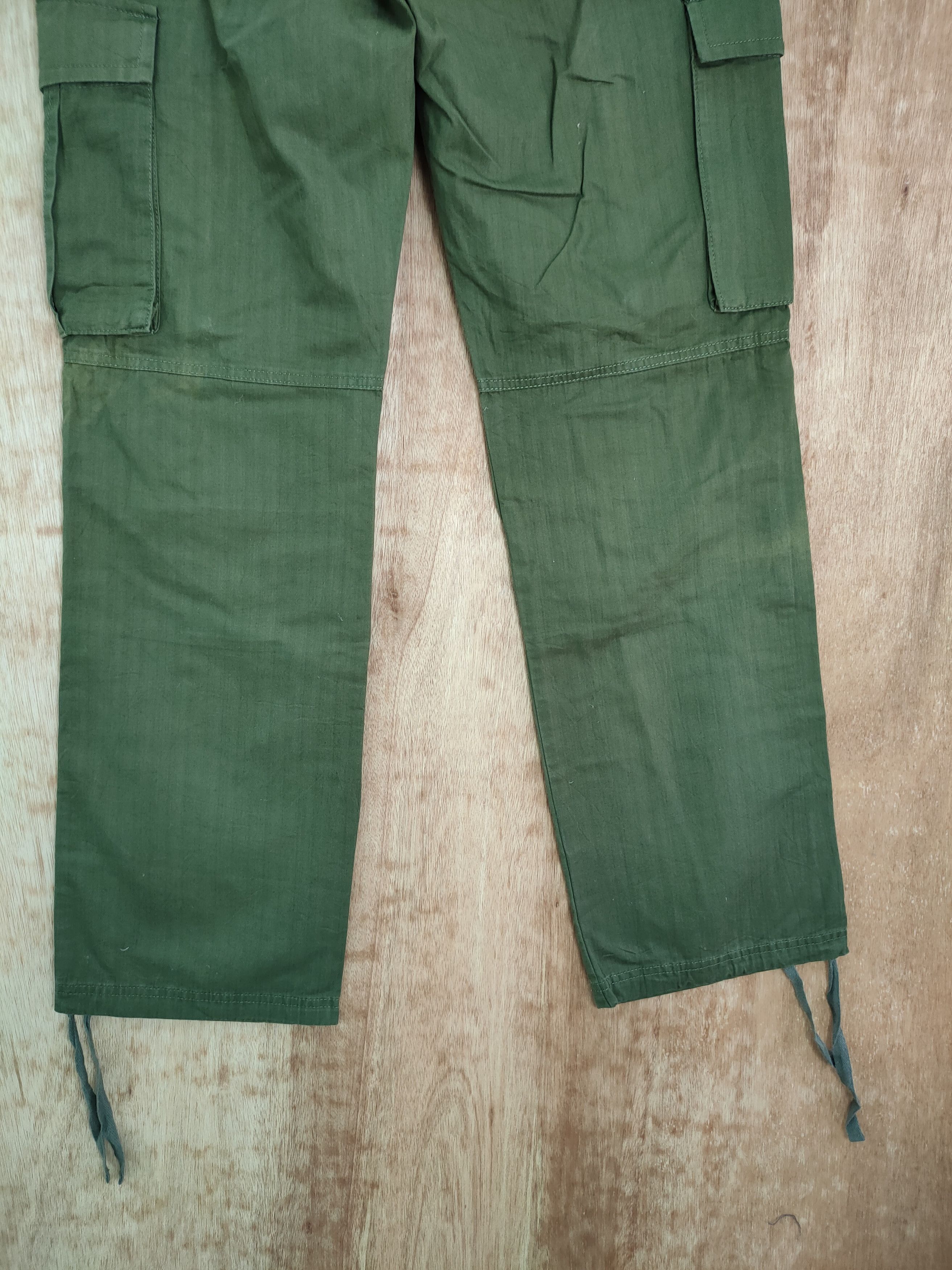 Japanese Brand × Takeo Kikuchi DL Takeo Kikuchi TK faded green multipocket cargo pants #471 Size US 30 / EU 46 - 7 Thumbnail