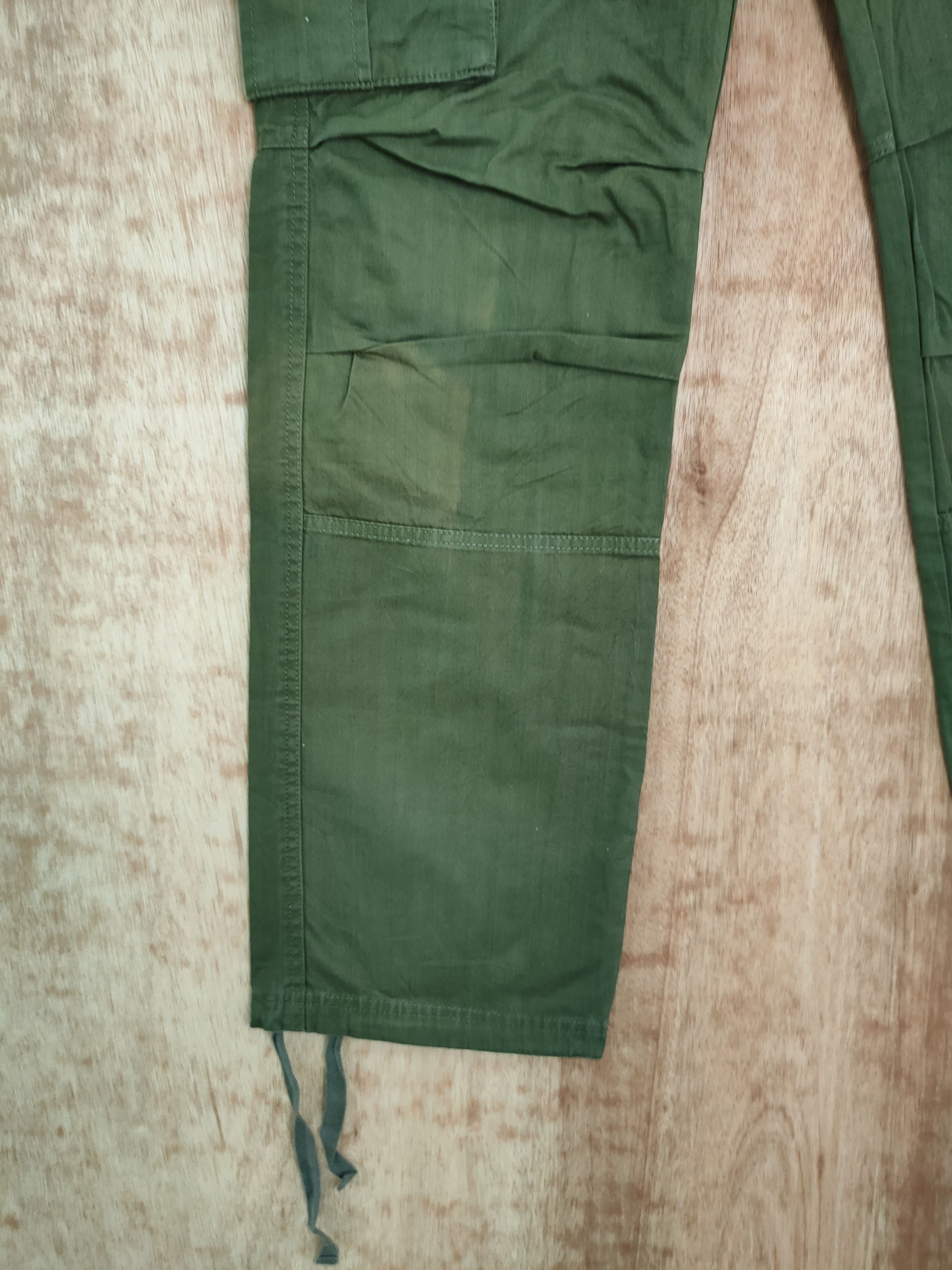 Japanese Brand × Takeo Kikuchi DL Takeo Kikuchi TK faded green multipocket cargo pants #471 Size US 30 / EU 46 - 2 Thumbnail