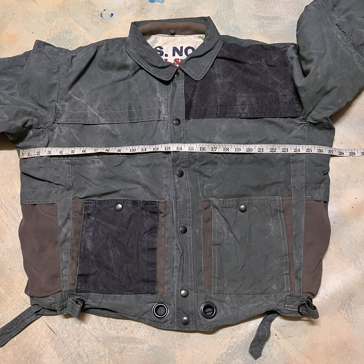 Japanese Brand Wakie Talkie Big Logo Reversible Jacket Distressed Style Size US XL / EU 56 / 4 - 10 Thumbnail