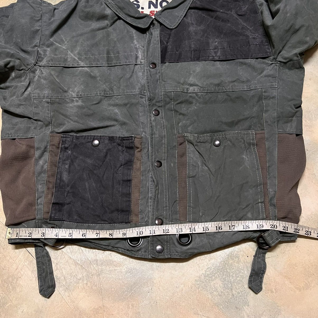Japanese Brand Wakie Talkie Big Logo Reversible Jacket Distressed Style Size US XL / EU 56 / 4 - 11 Thumbnail