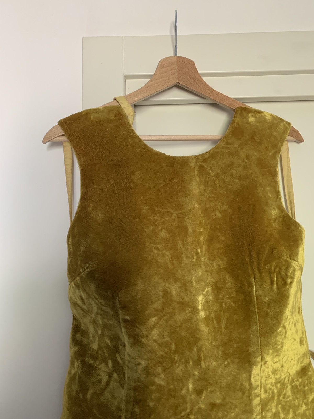 Maison Margiela Maison margiela ss97 semi couture crushed velvet yellow Size ONE SIZE - 4 Thumbnail