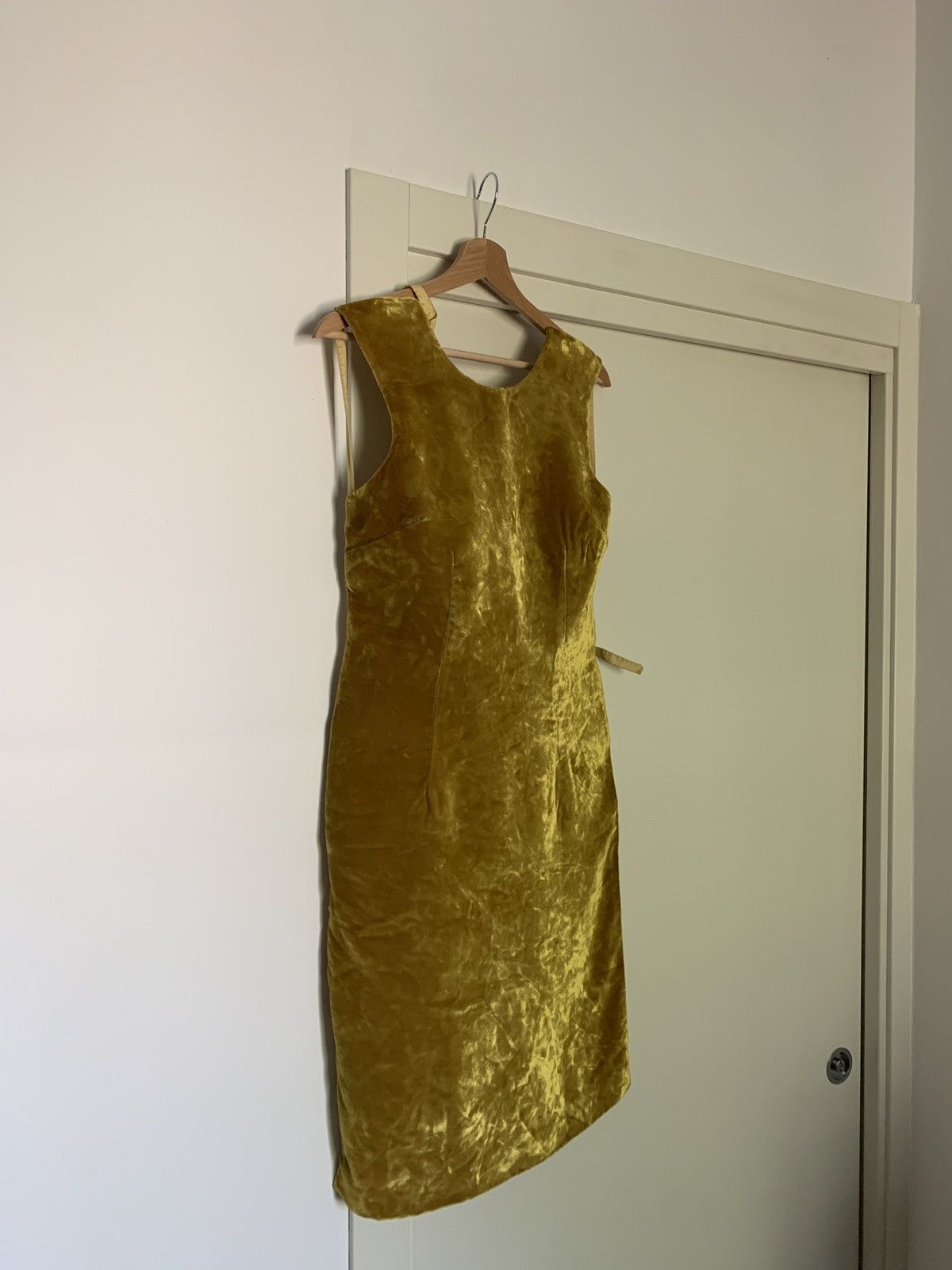 Maison Margiela Maison margiela ss97 semi couture crushed velvet yellow Size ONE SIZE - 2 Thumbnail