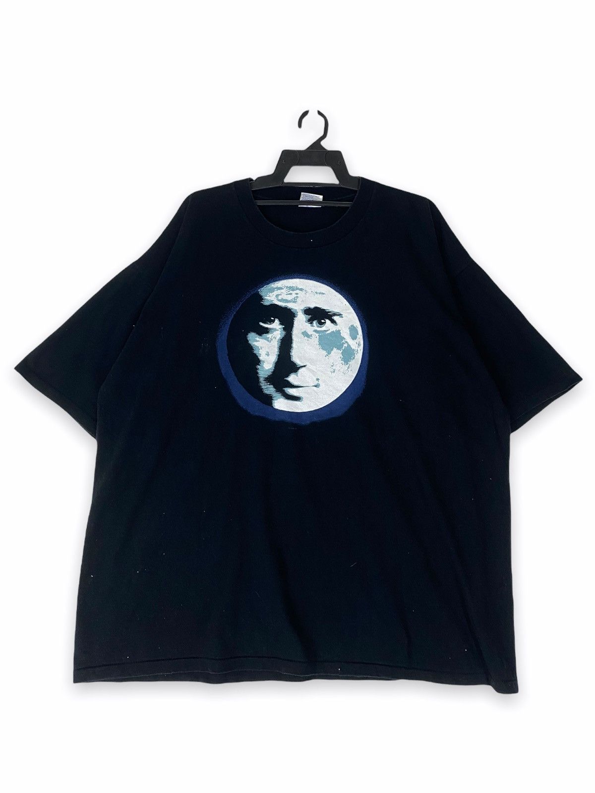image of Movie x Vintage 1999 Man On The Moon Jim Carrey Courtney Love in Black, Men's (Size 2XL)