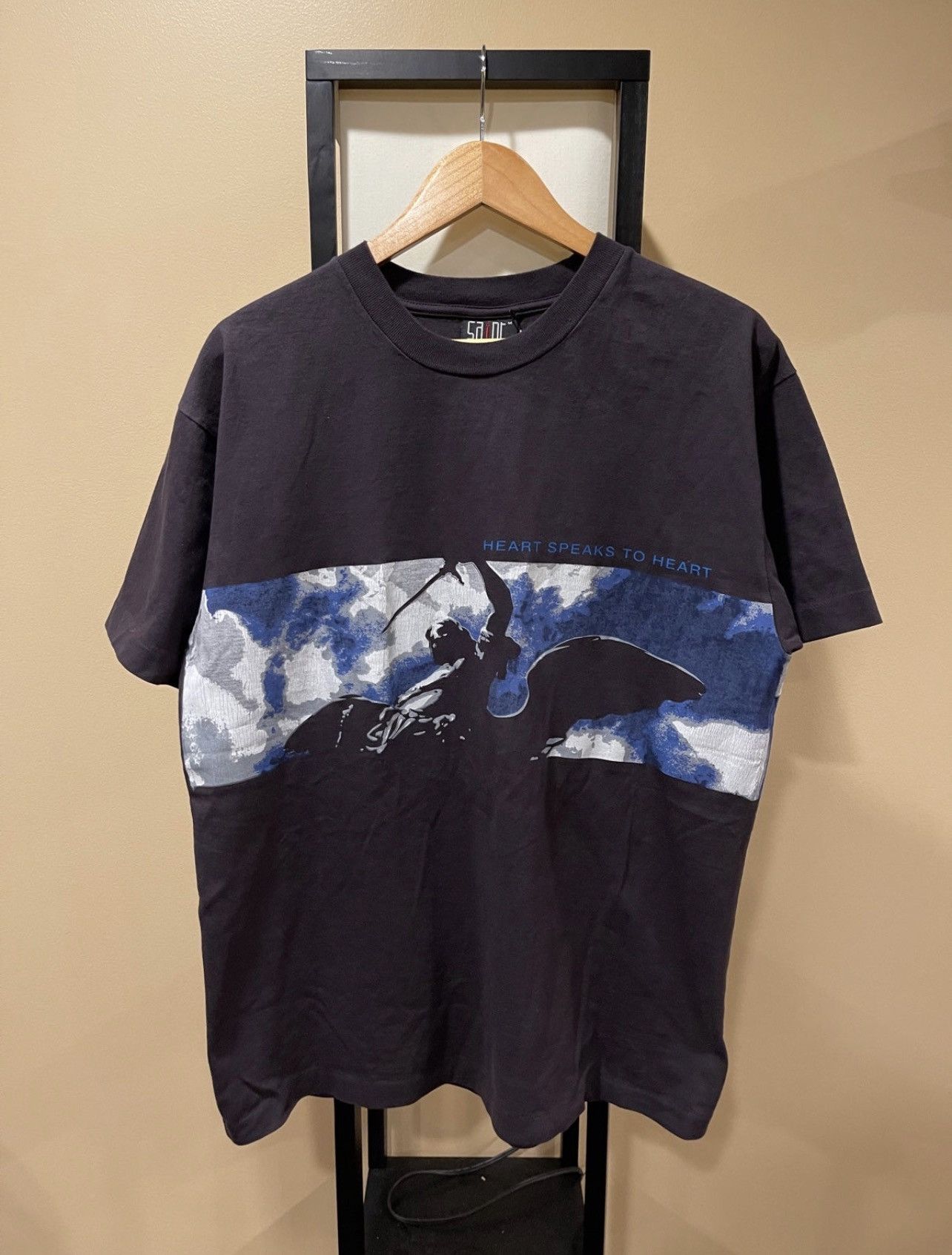 READYMADE Saint Michael READYMADE Pearl Jam Sky Vintage Black T-Shirt |  Grailed