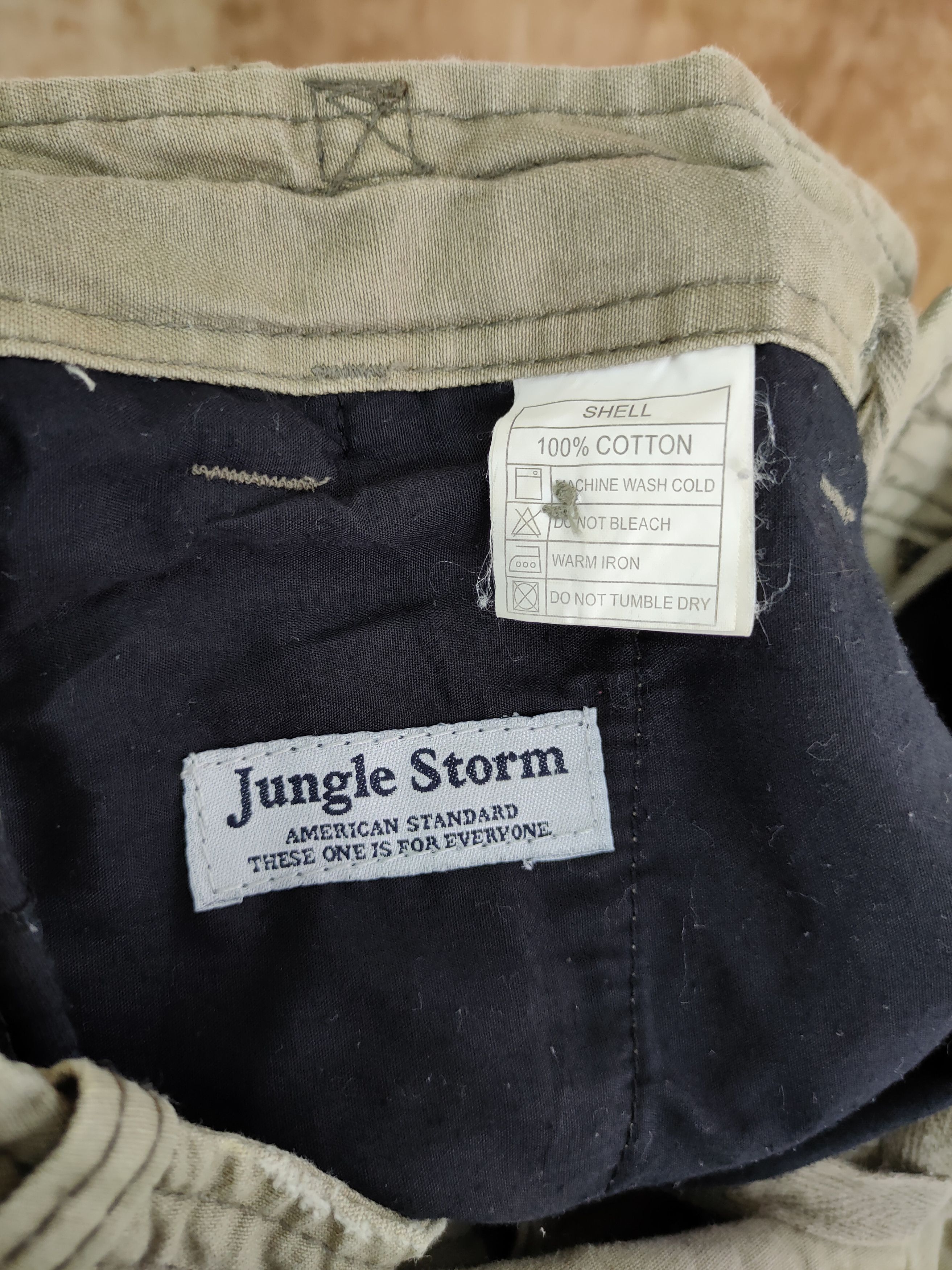 Japanese Brand Jungle storm faded cargo pants multipocket streetwear #450DL Size US 30 / EU 46 - 8 Thumbnail