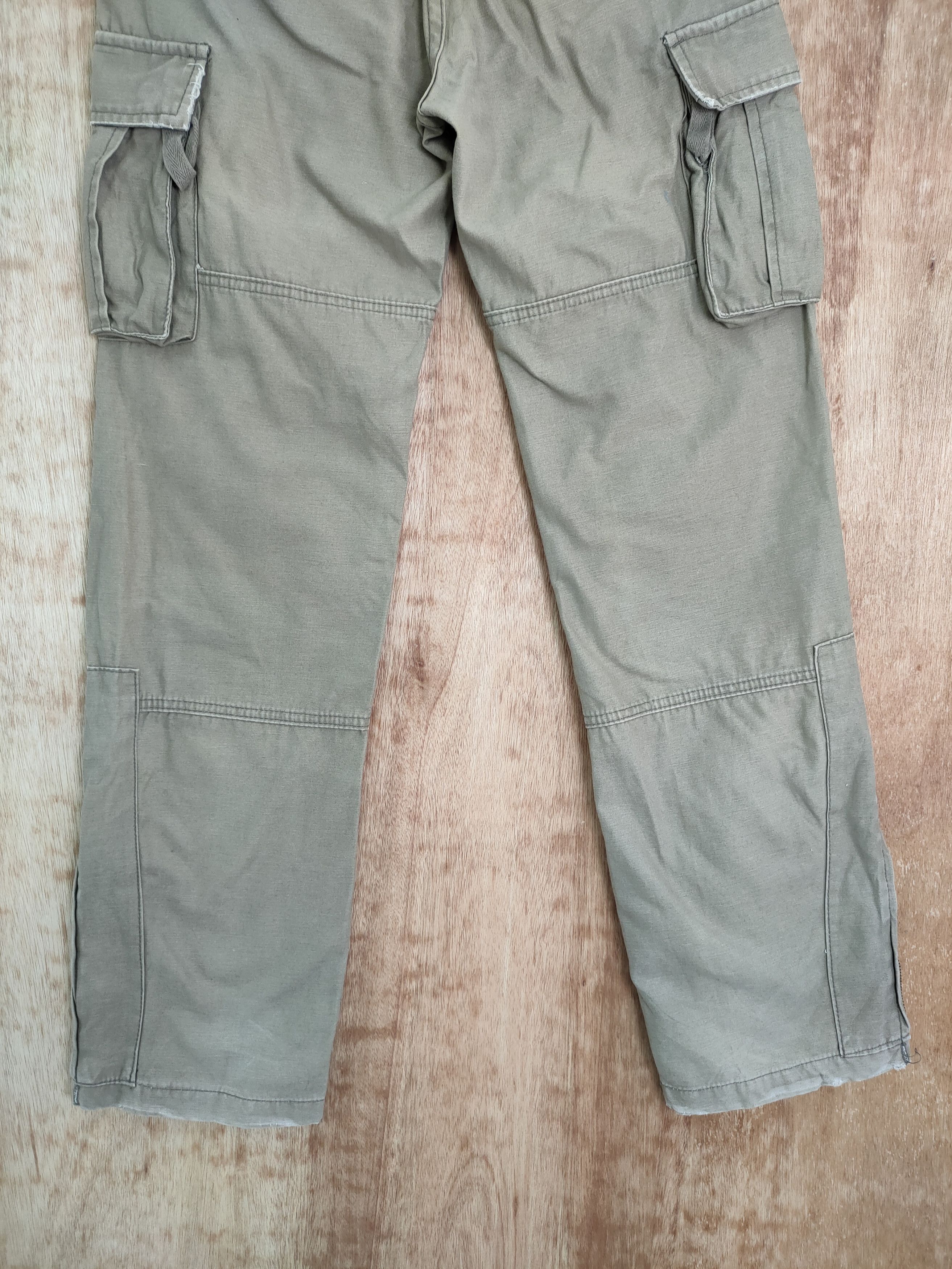 Japanese Brand Jungle storm faded cargo pants multipocket streetwear #450DL Size US 30 / EU 46 - 6 Thumbnail