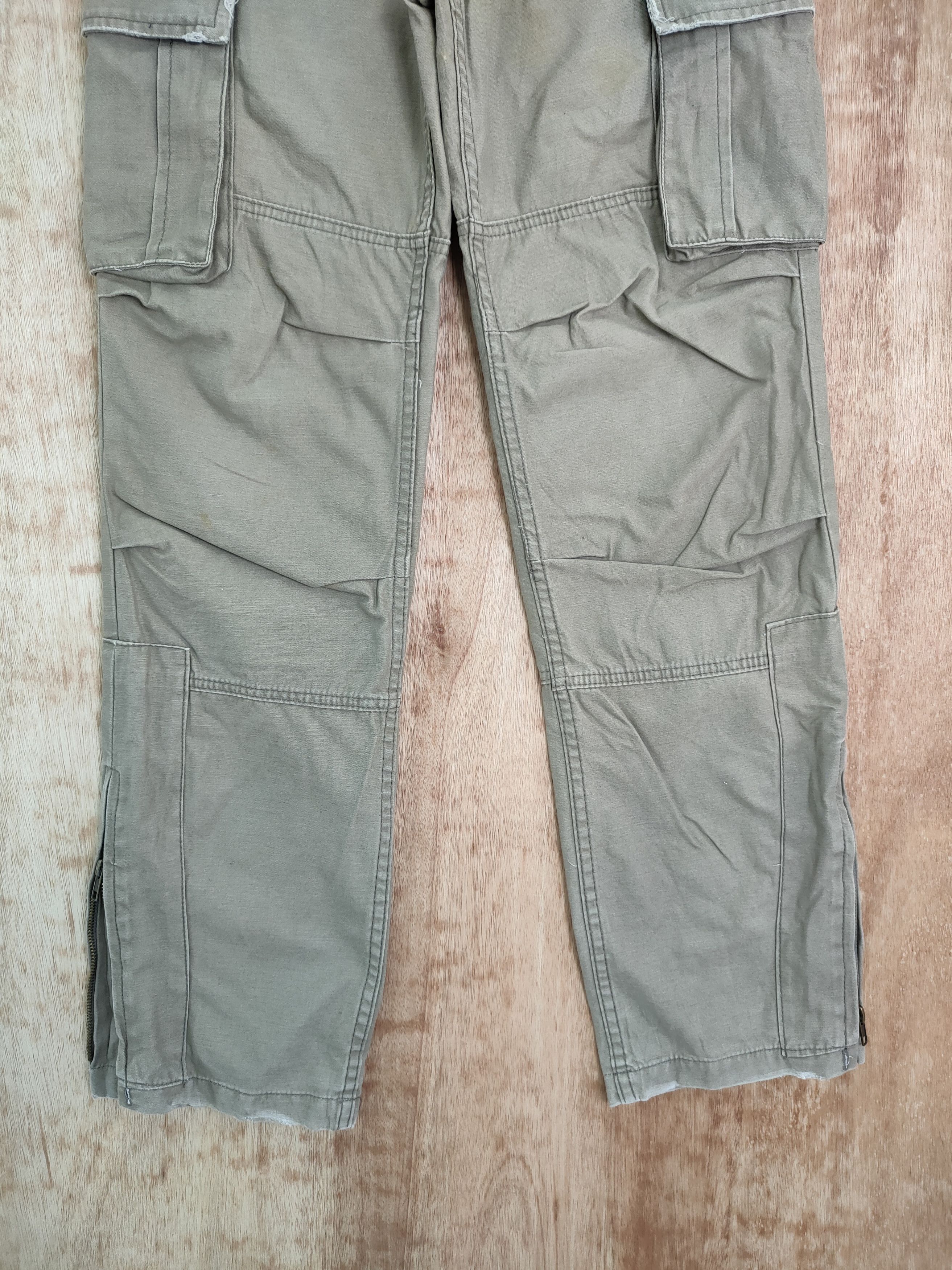 Japanese Brand Jungle storm faded cargo pants multipocket streetwear #450DL Size US 30 / EU 46 - 2 Thumbnail