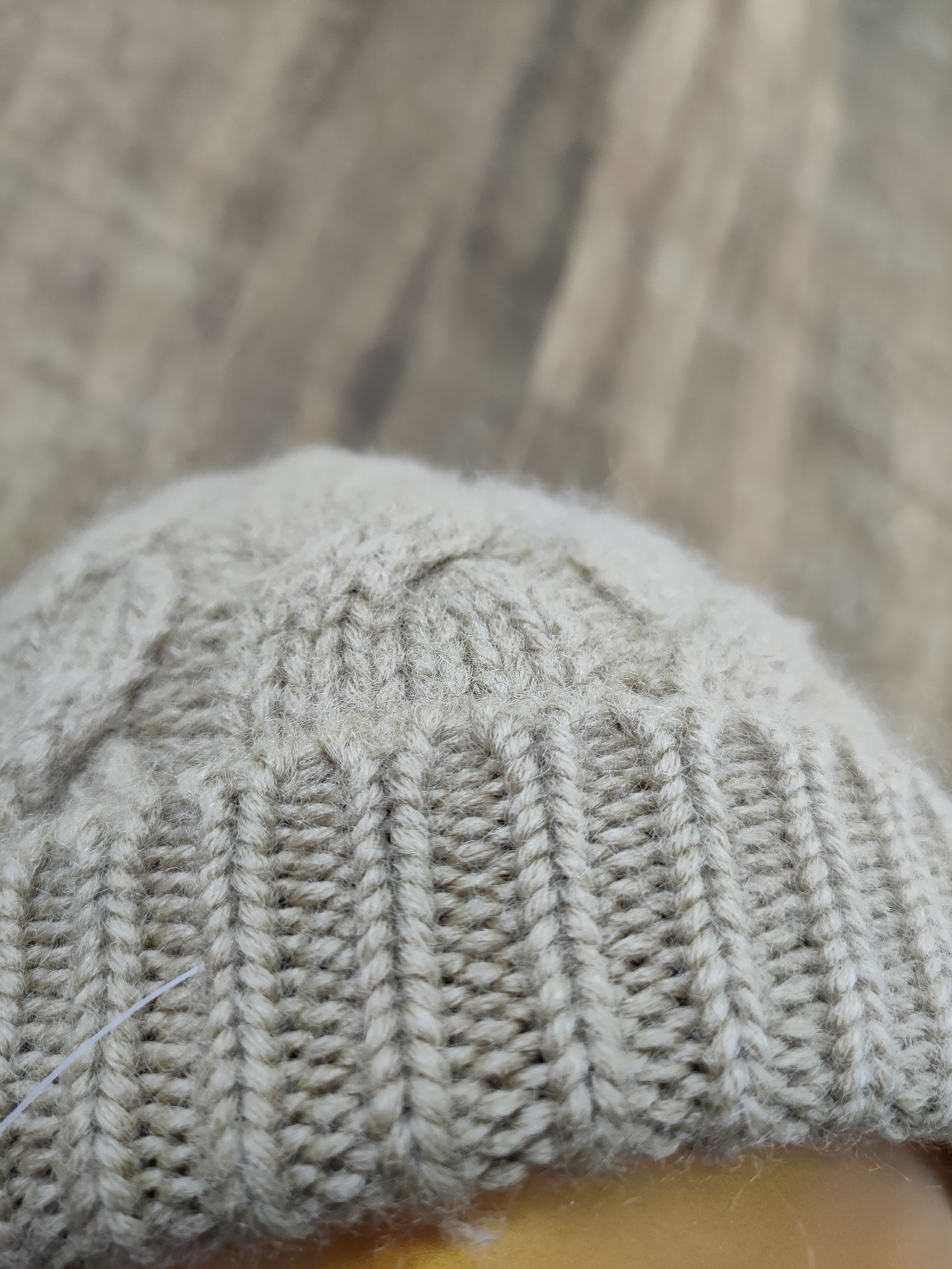 Beams Plus Beams japan mohair cable knitwear beanie hat brown #172 Size ONE SIZE - 6 Thumbnail