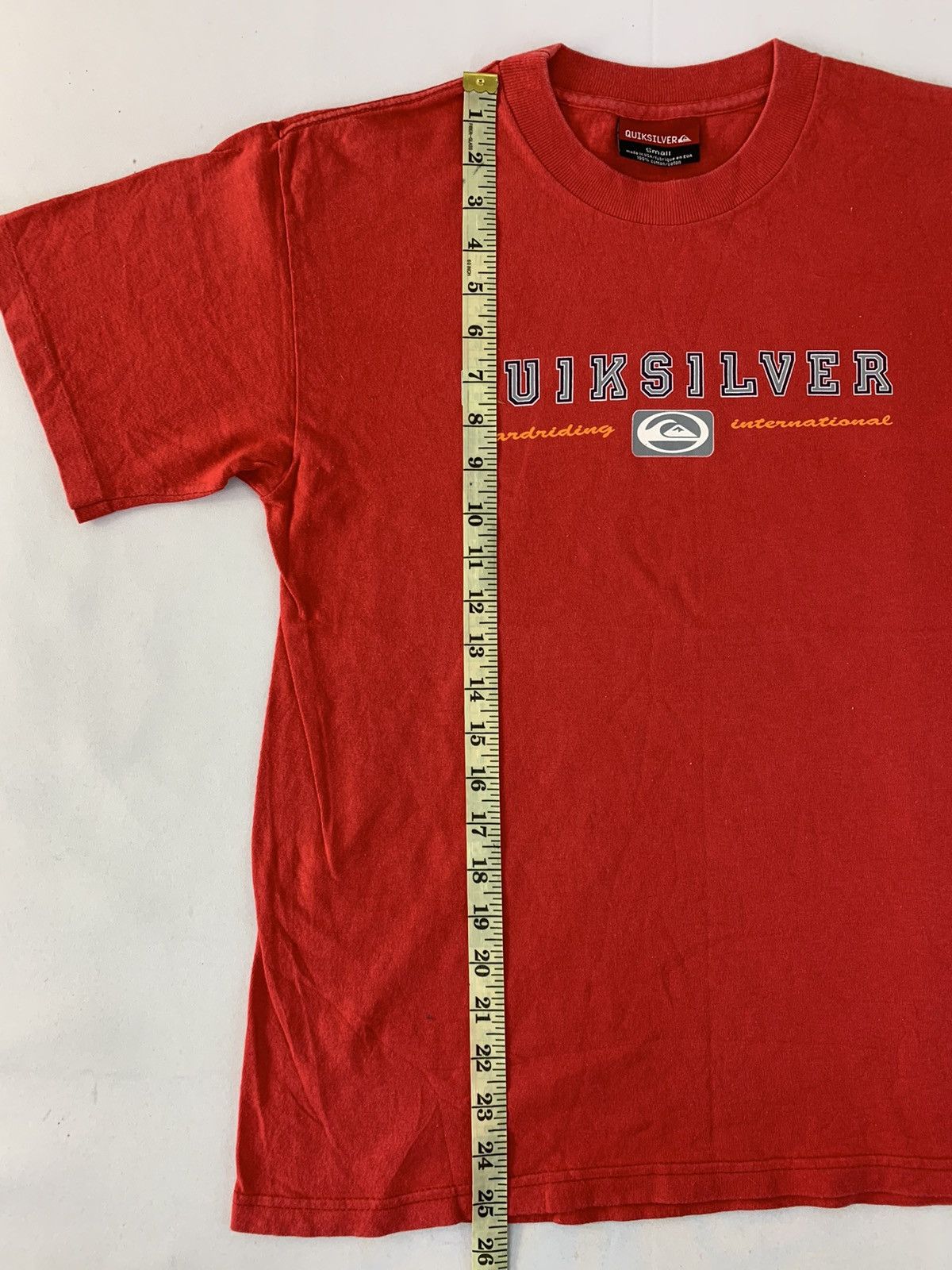 Quiksilver Quicksilver Board Riding International Spell Out Printed Tee Size US S / EU 44-46 / 1 - 8 Thumbnail