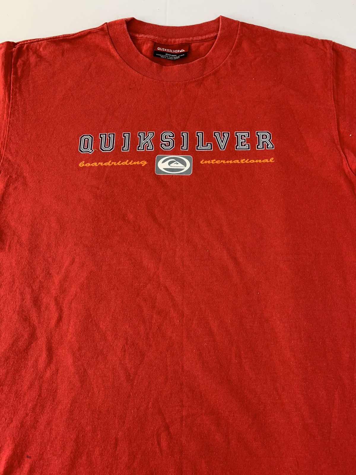 Quiksilver Quicksilver Board Riding International Spell Out Printed Tee Size US S / EU 44-46 / 1 - 3 Thumbnail