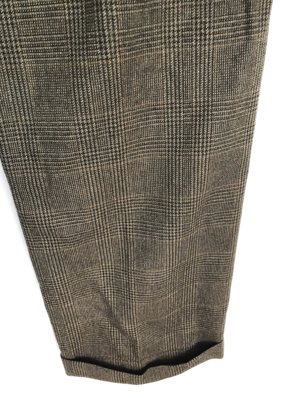 Brooks Brothers Vintage BROOKS BROTHERS Checkered Plaid Wool Trouser Pants Size US 29 - 11 Thumbnail