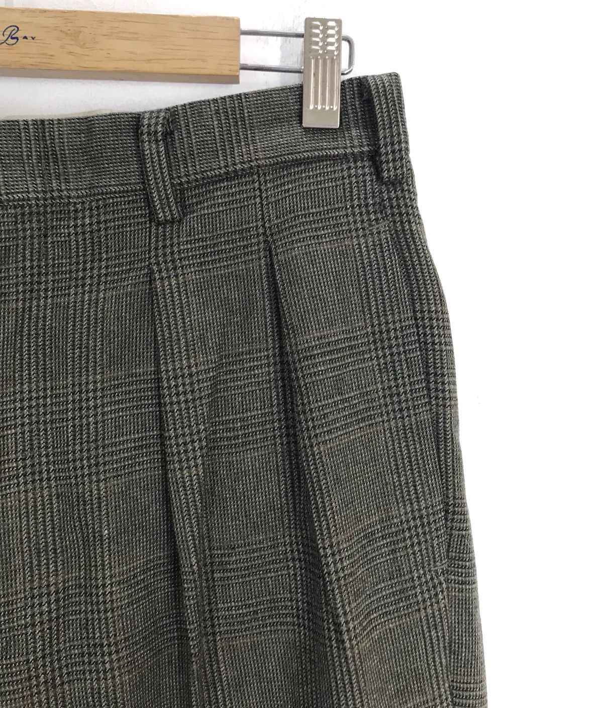 Brooks Brothers Vintage BROOKS BROTHERS Checkered Plaid Wool Trouser Pants Size US 29 - 6 Thumbnail