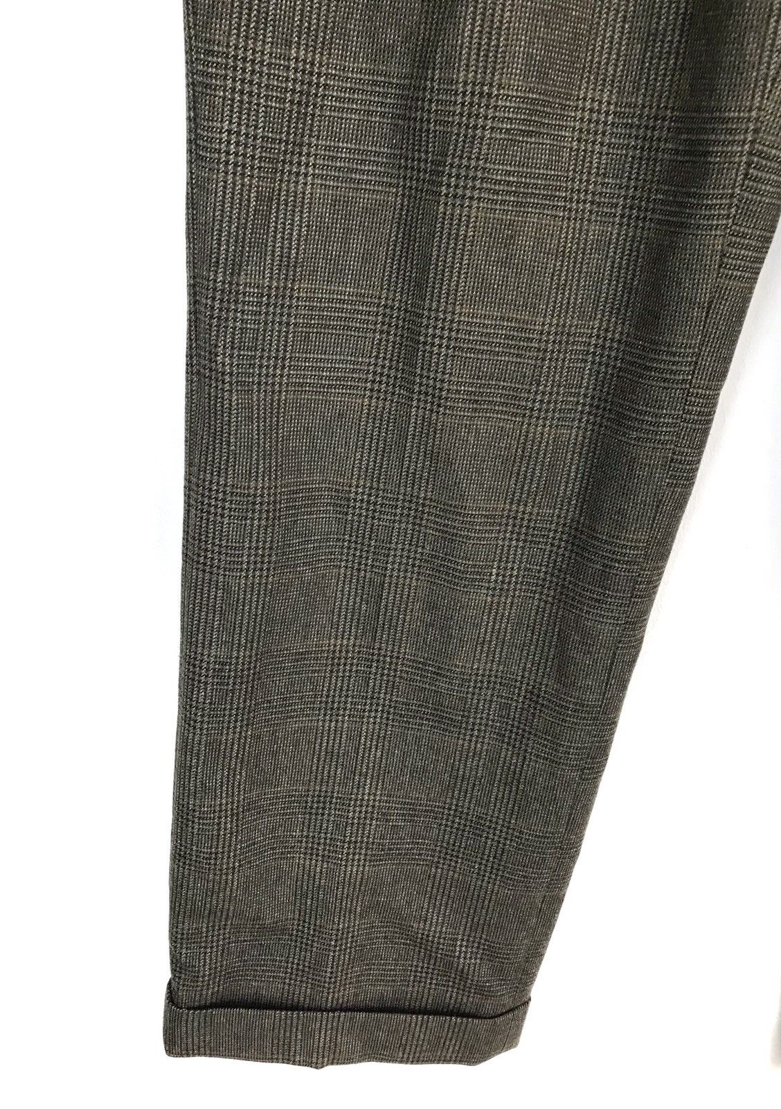 Brooks Brothers Vintage BROOKS BROTHERS Checkered Plaid Wool Trouser Pants Size US 29 - 3 Thumbnail