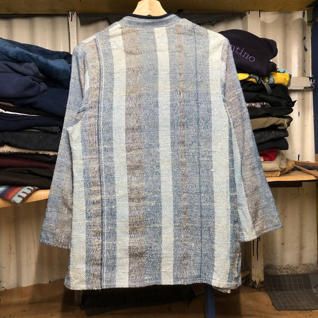 Vintage Rare Vintage Half Button Baja Stripe Tee Size US M / EU 48-50 / 2 - 3 Thumbnail