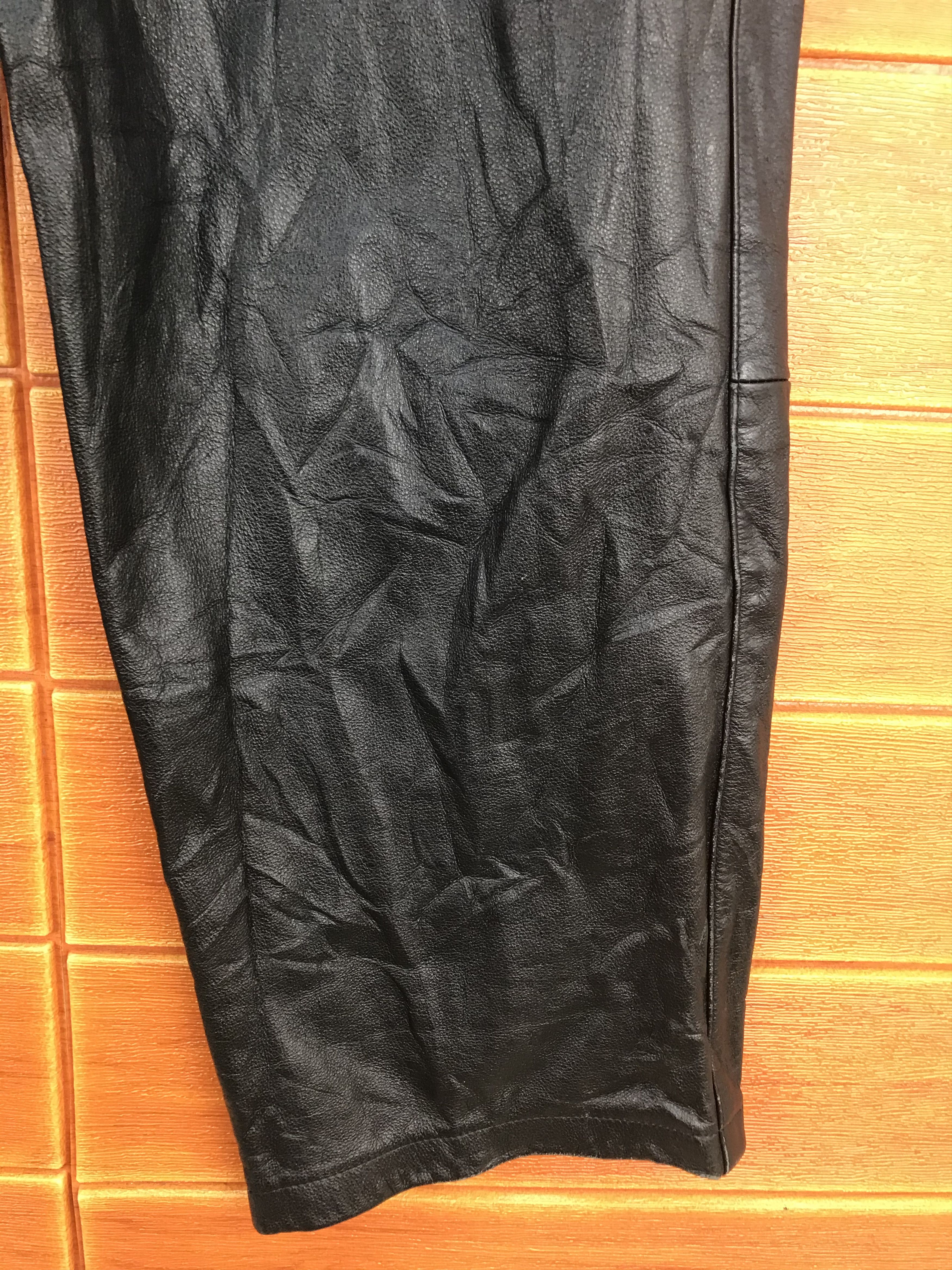 Gianni Valentino GIANNI VALENTINO ITALY Leather Pants Size US 30 / EU 46 - 6 Thumbnail