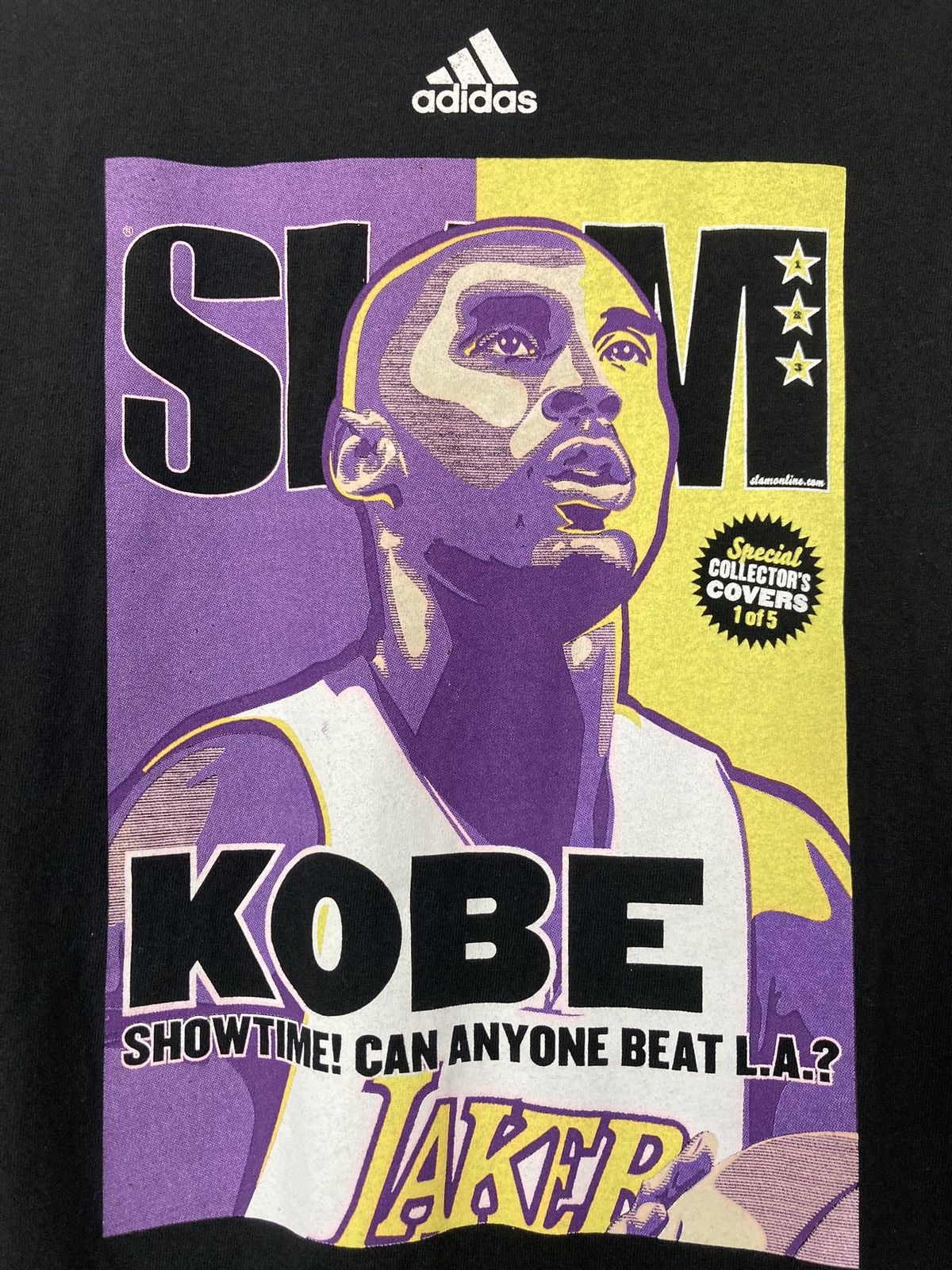 Adidas ADIDAS KOBE BRYANT SLAM MAGAZINE T SHIRT LOS ANGELES LAKERS Size US L / EU 52-54 / 3 - 2 Thumbnail