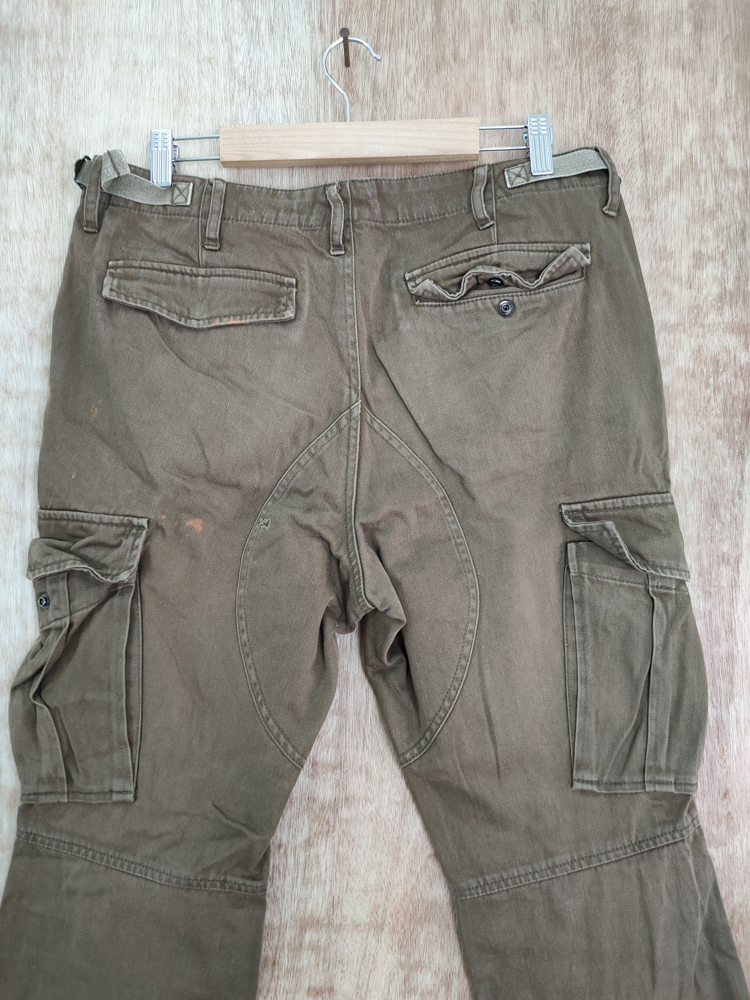 Japanese Brand × Takeo Kikuchi DL Takeo Kikuchi brown faded multipocket cargo pants #4174 Size US 32 / EU 48 - 7 Thumbnail