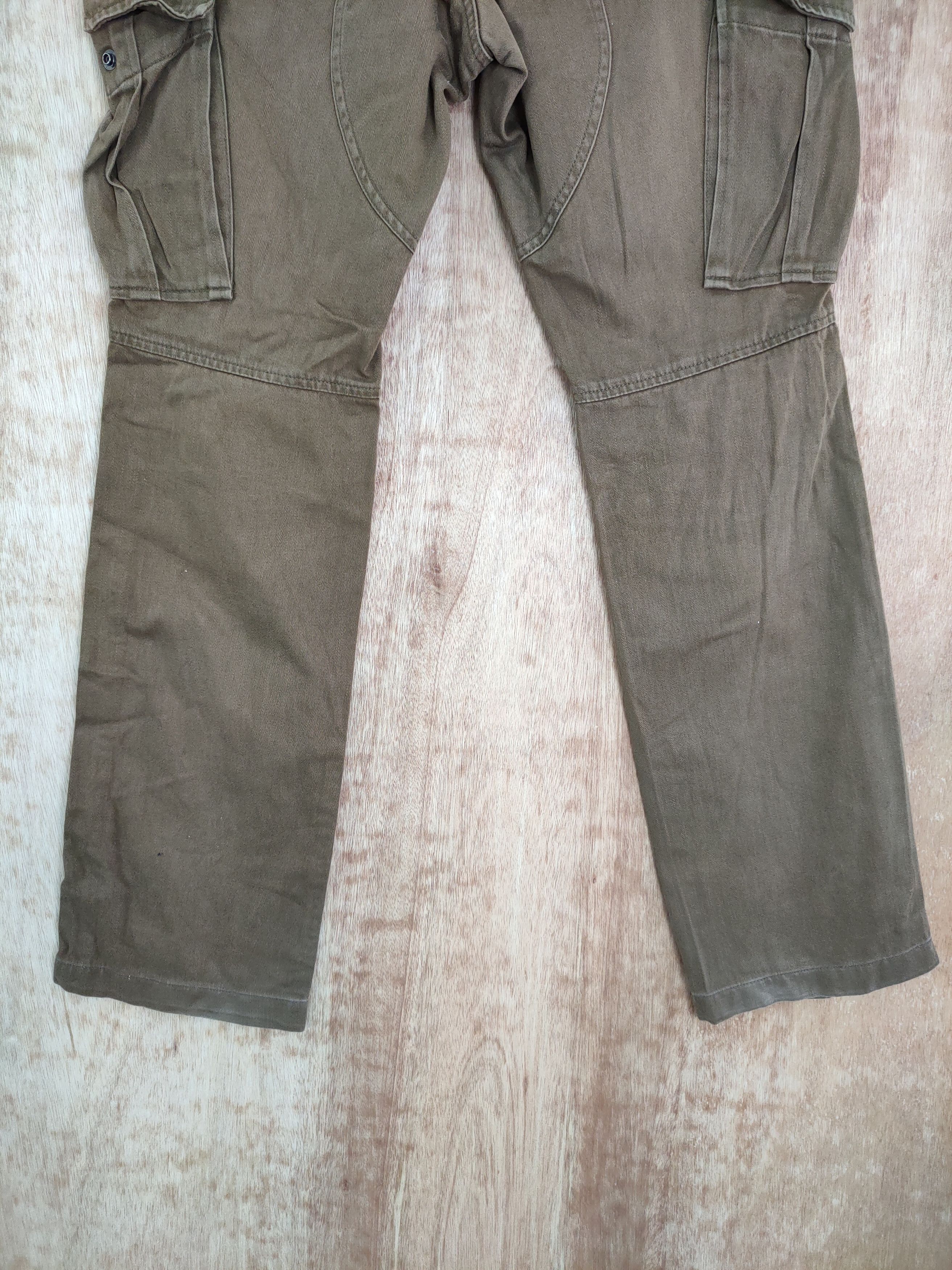 Japanese Brand × Takeo Kikuchi DL Takeo Kikuchi brown faded multipocket cargo pants #4174 Size US 32 / EU 48 - 6 Thumbnail