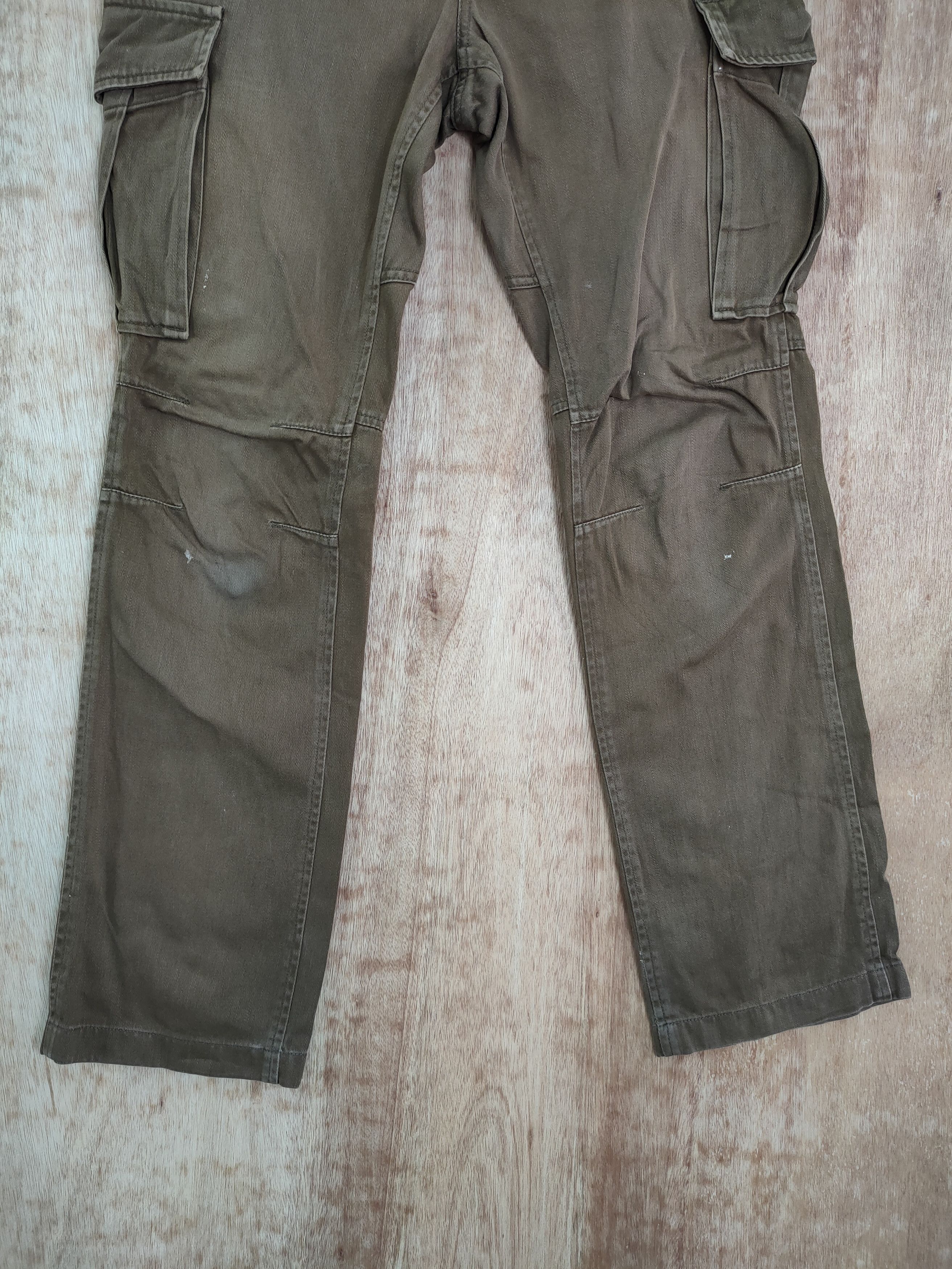 Japanese Brand × Takeo Kikuchi DL Takeo Kikuchi brown faded multipocket cargo pants #4174 Size US 32 / EU 48 - 2 Thumbnail