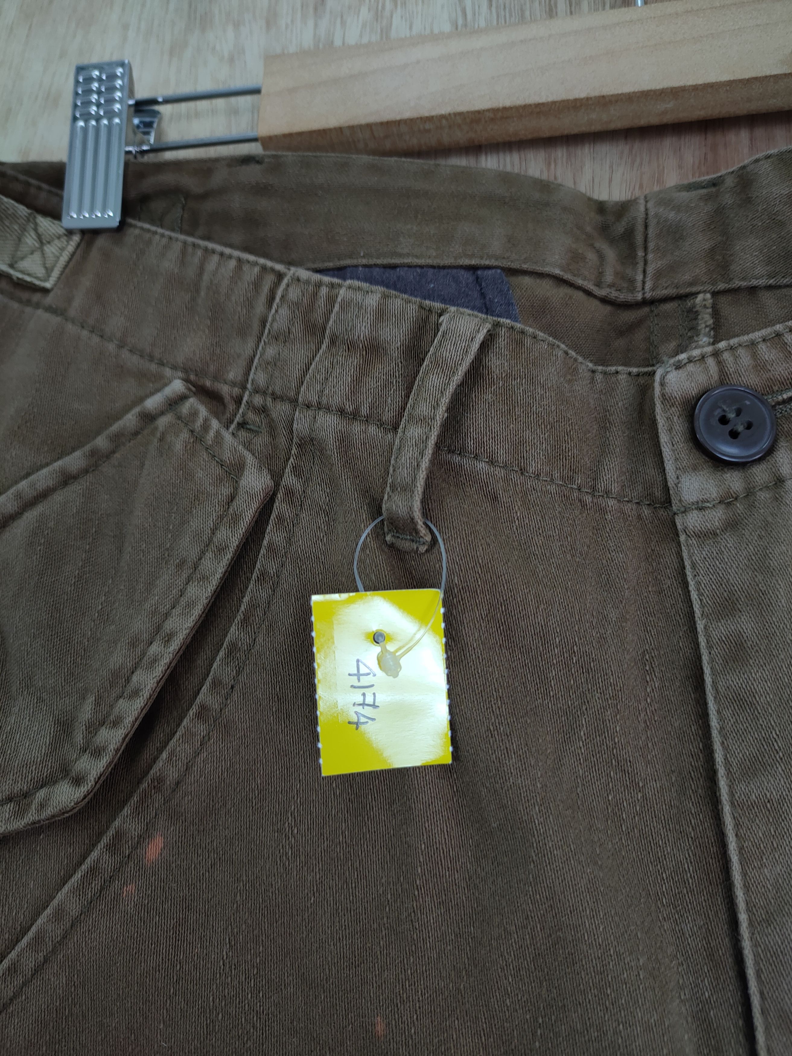 Japanese Brand × Takeo Kikuchi DL Takeo Kikuchi brown faded multipocket cargo pants #4174 Size US 32 / EU 48 - 4 Thumbnail