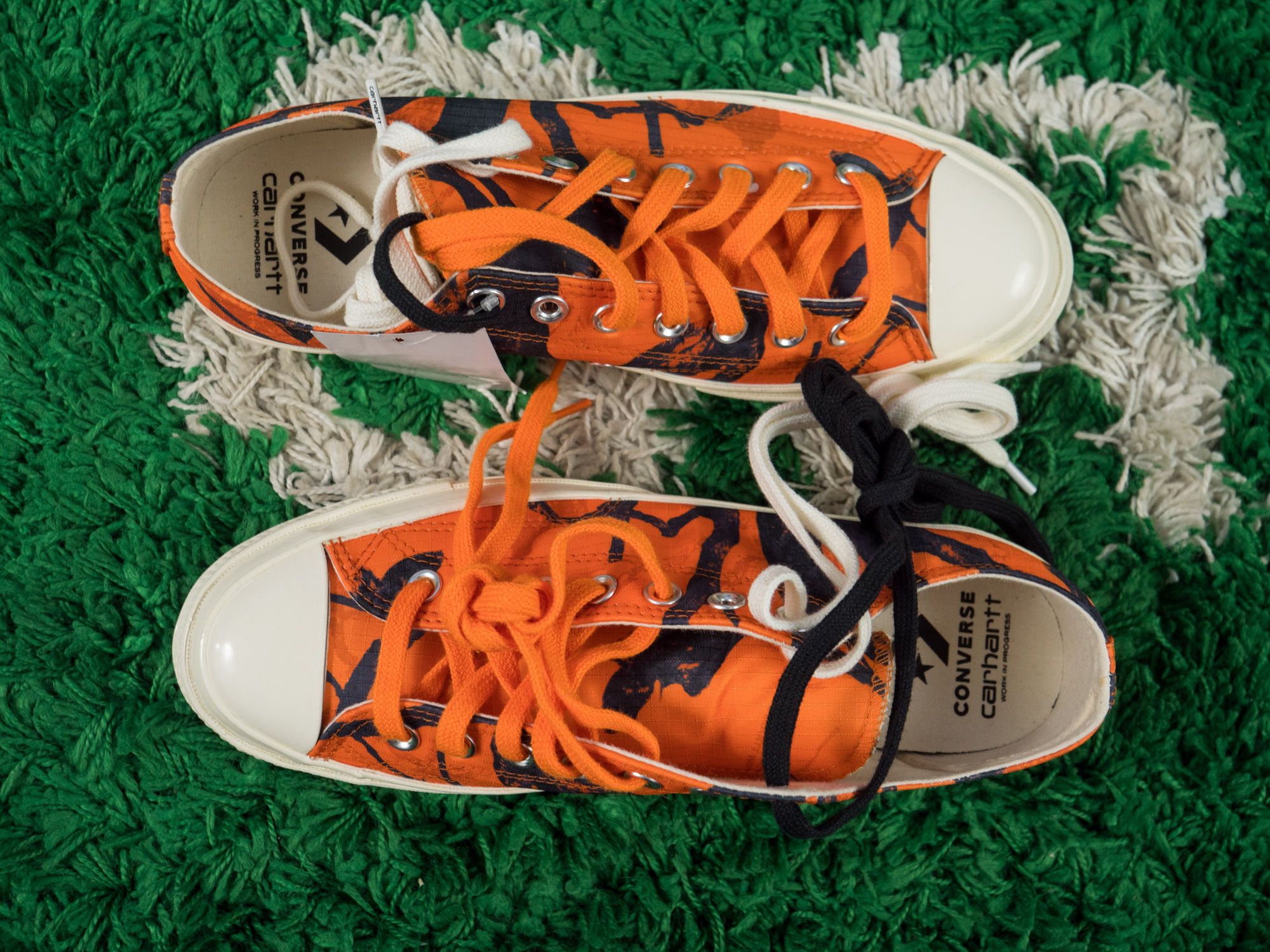Carhartt × Carhartt Wip × Converse CARHARTT CONVERS CHUCK 70's TAYLOR CAMO TREE ORANGE Size US 8.5 / EU 41-42 - 3 Thumbnail