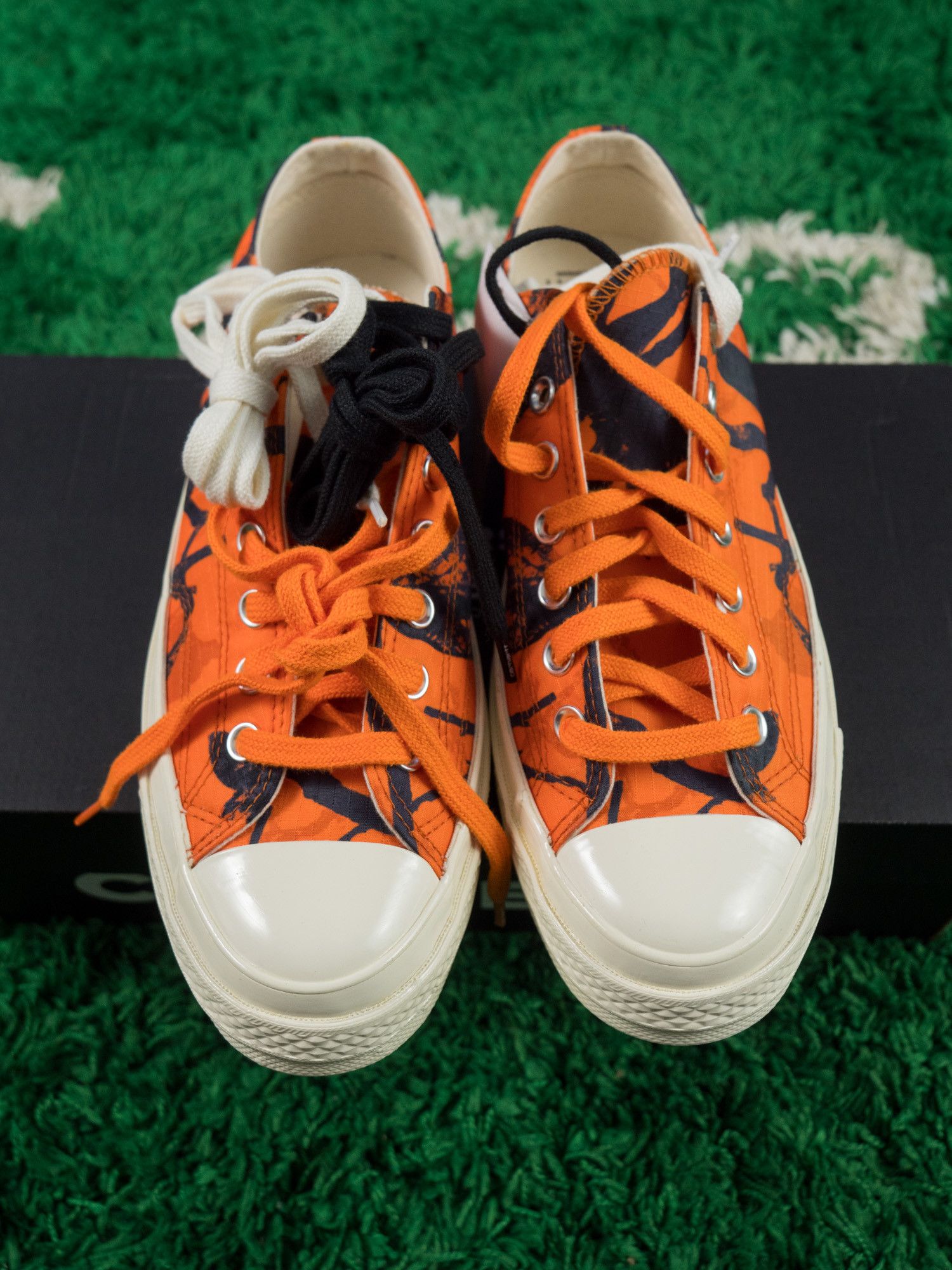 Carhartt × Carhartt Wip × Converse CARHARTT CONVERS CHUCK 70's TAYLOR CAMO TREE ORANGE Size US 8.5 / EU 41-42 - 16 Thumbnail