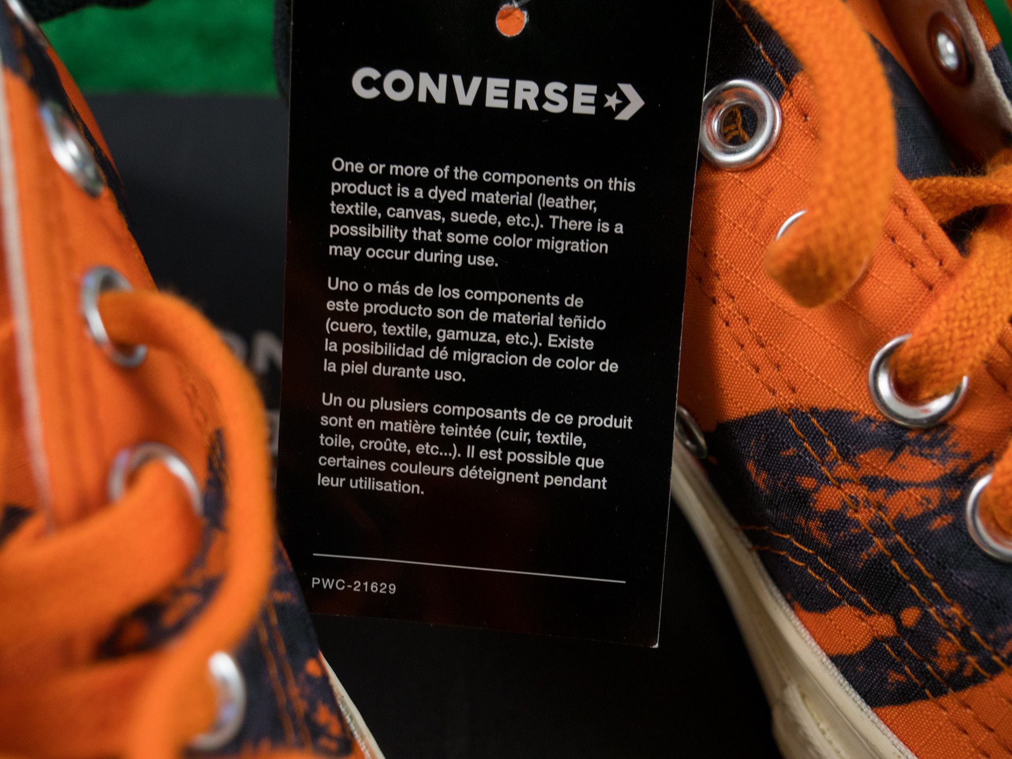 Carhartt × Carhartt Wip × Converse CARHARTT CONVERS CHUCK 70's TAYLOR CAMO TREE ORANGE Size US 8.5 / EU 41-42 - 11 Thumbnail