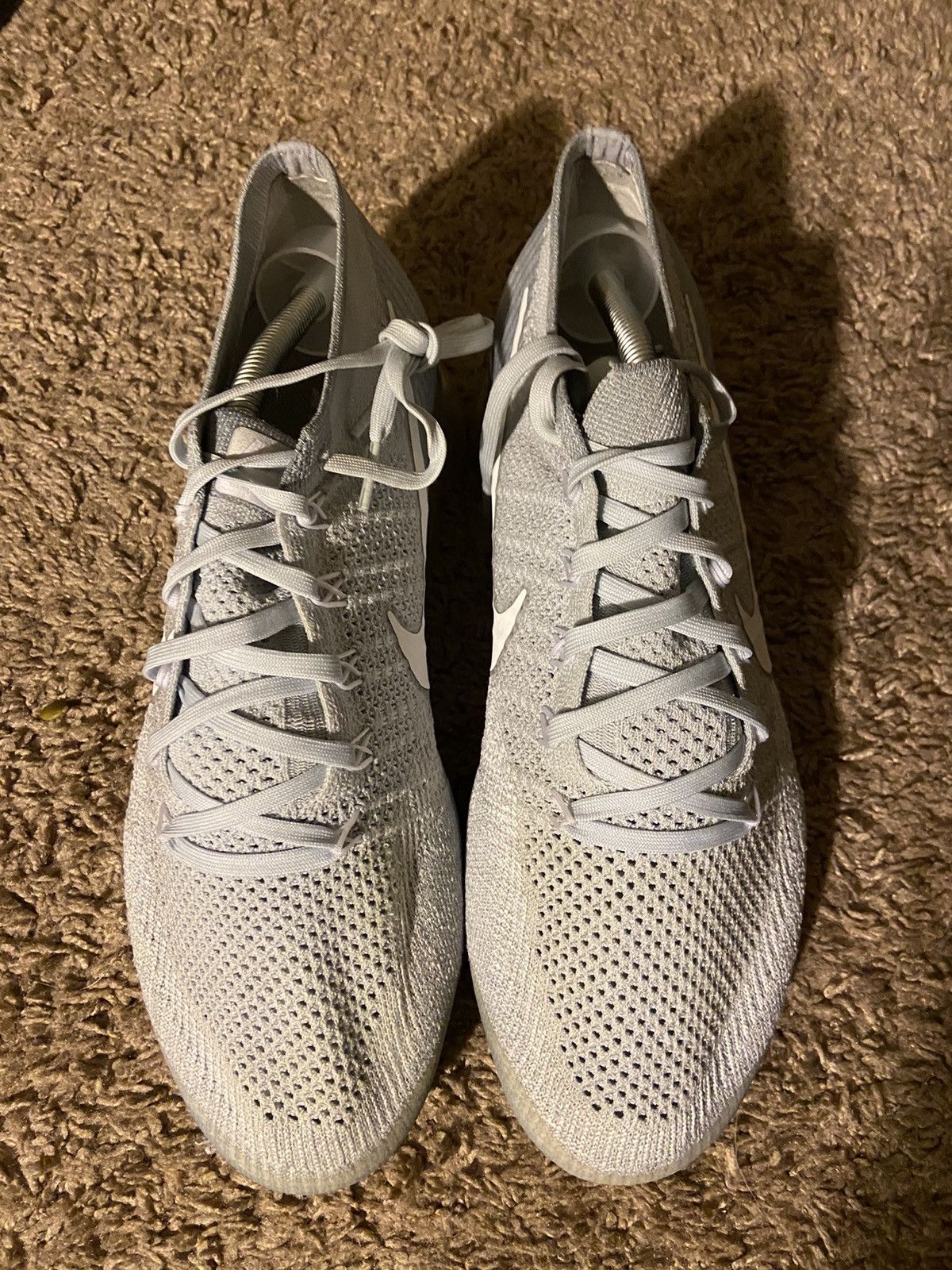 Nike Nike Air Vapormax Flyknit Pure Platinum Grey White Size US 11.5 / IT 41.5 - 1 Thumbnail