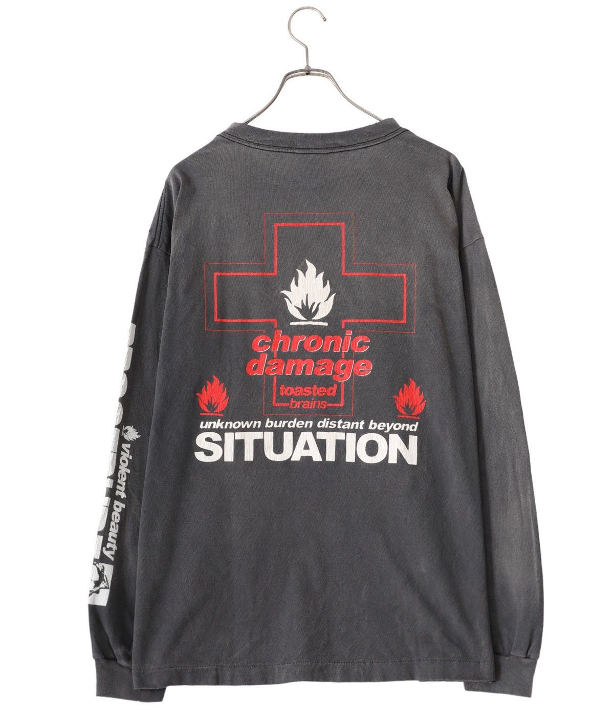 READYMADE × Saint Michael Saint Michael UNKNOWN L/S TEE Size US XL / EU 56 / 4 - 2 Thumbnail