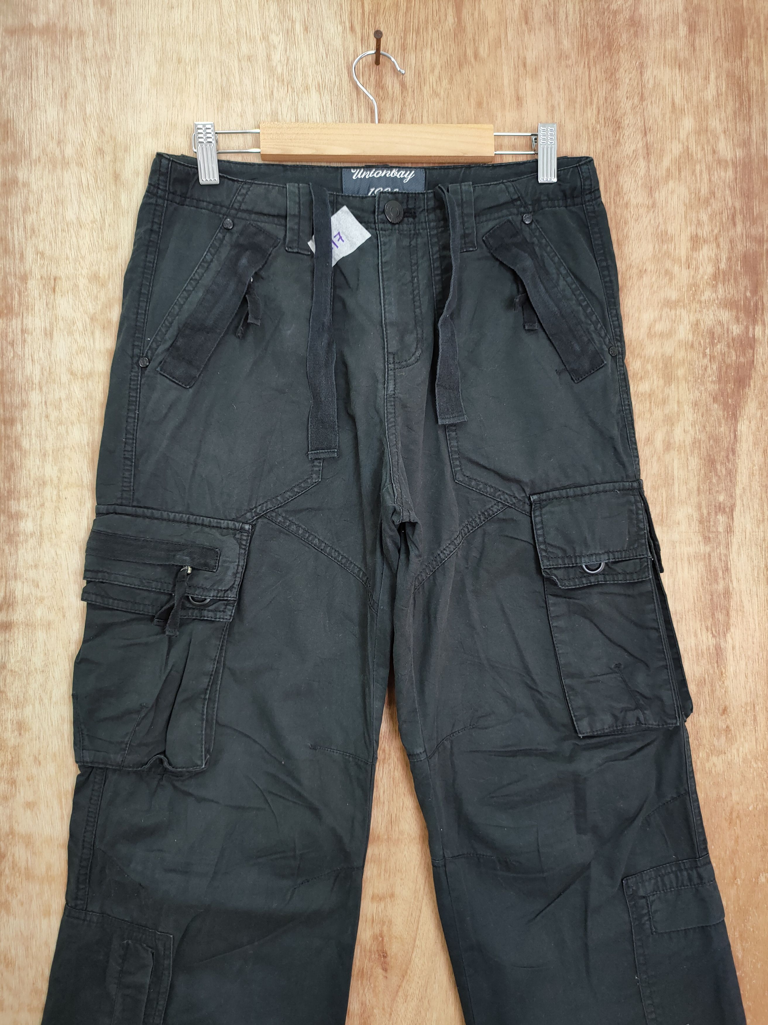 Vintage DLL Union Bay streetwear utility tactical cargo pants #217 Size US 28 / EU 44 - 4 Thumbnail