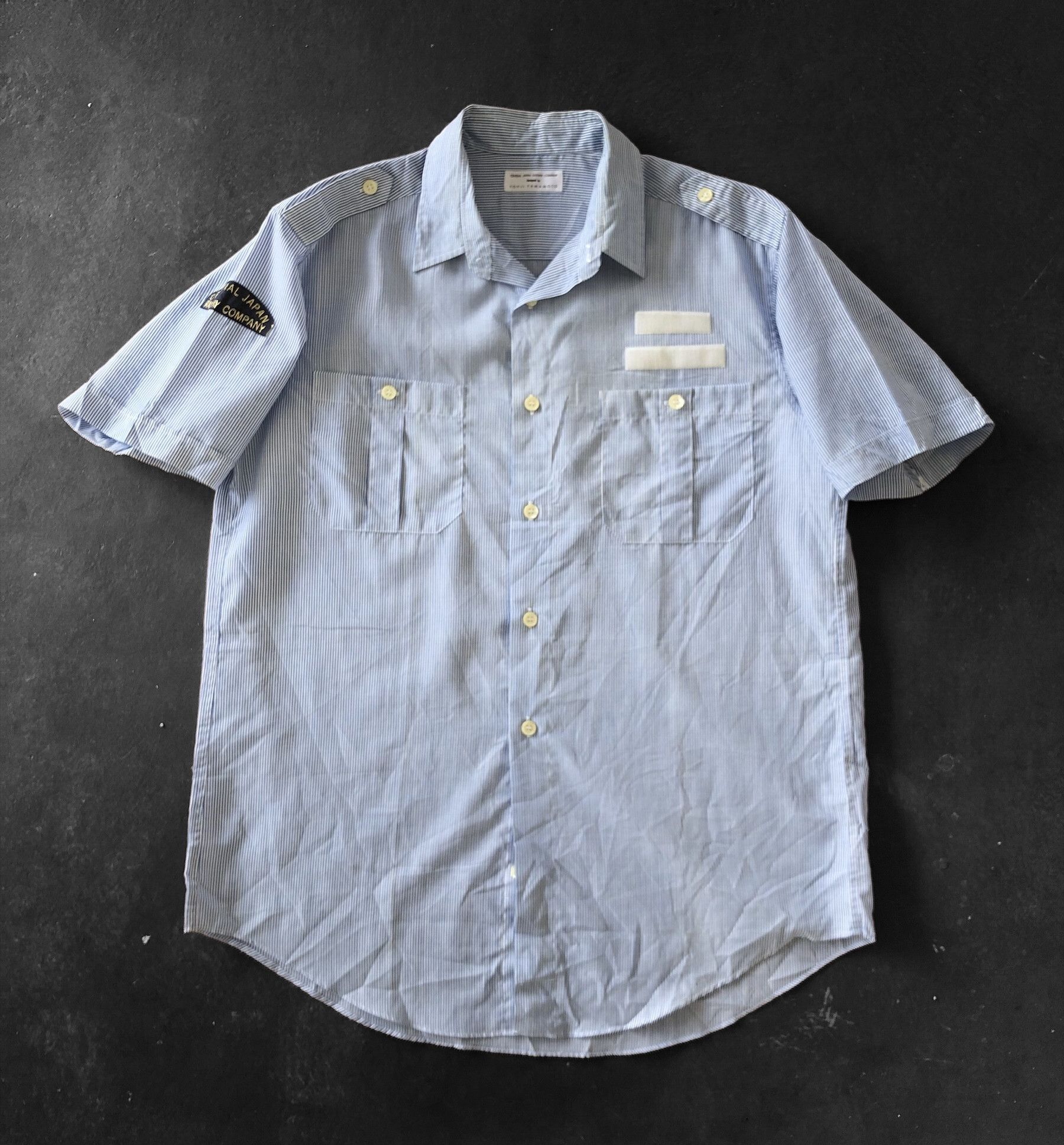 Yohji Yamamoto RARE🔥VINTAGE 80’S YOHJI YAMAMOTO x CJRC HICKORY STRIPES Size US L / EU 52-54 / 3 - 1 Thumbnail