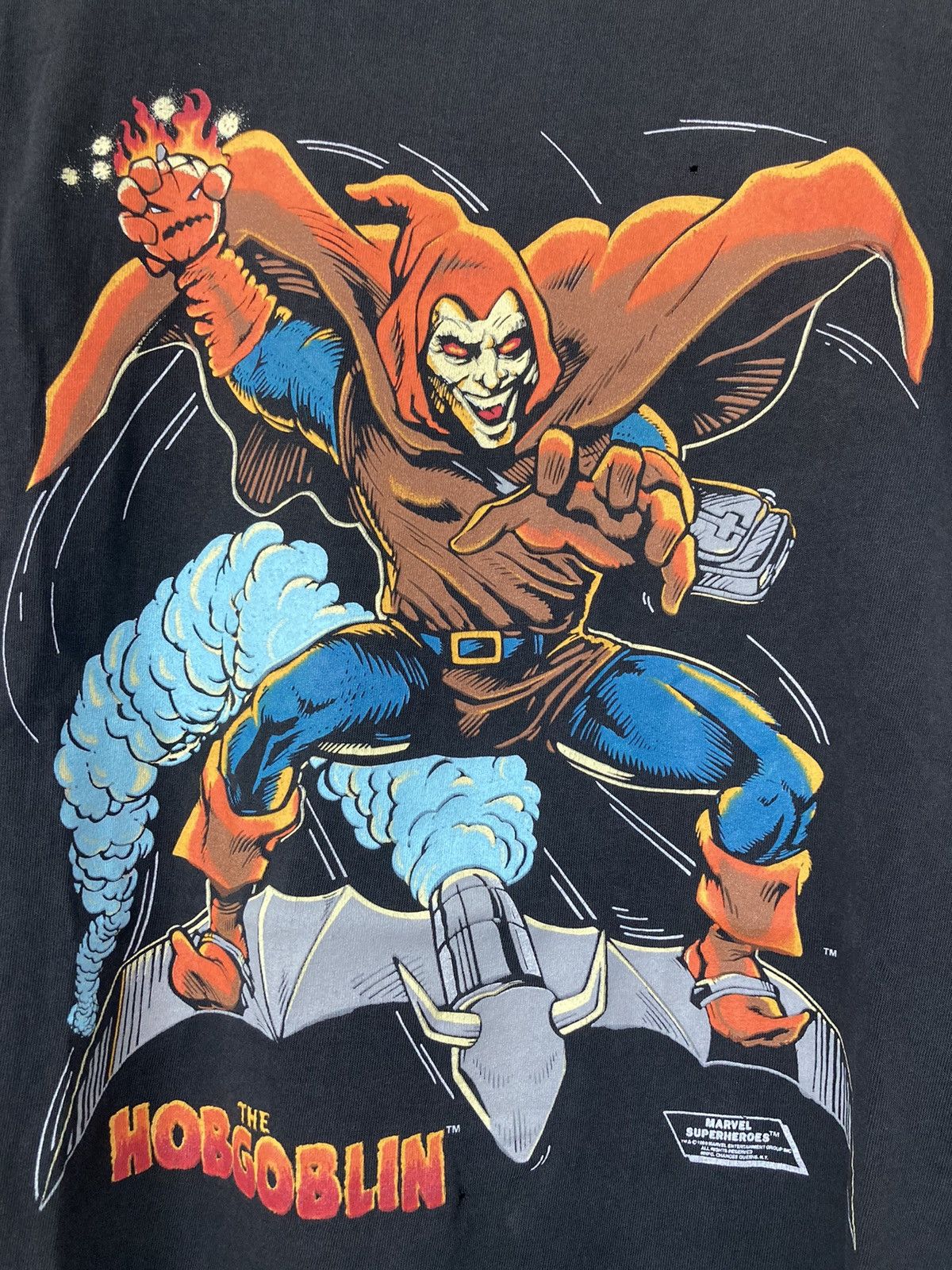 Marvel Comics HOBGOBLIN SHIRT MARVEL COMICS 80S VINTAGE SPIDER-MAN HORROR Size US M / EU 48-50 / 2 - 2 Thumbnail