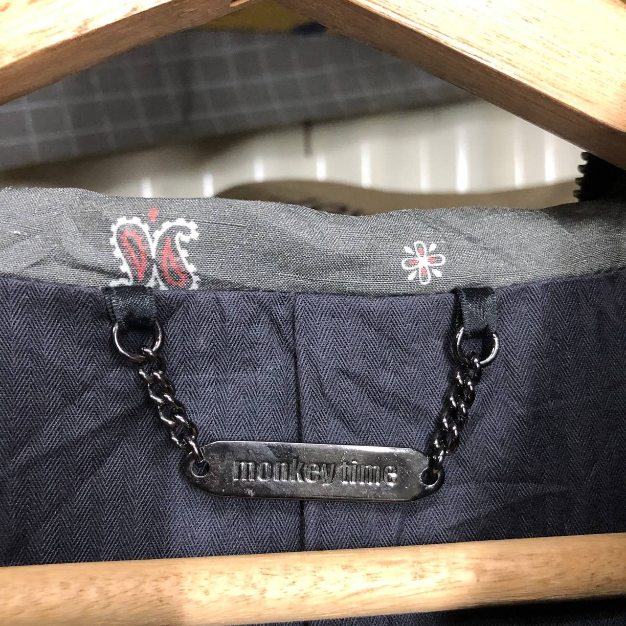 Japanese Brand × monkey time Monkey Time Bandana Zipper Hoodies Jacket Size US M / EU 48-50 / 2 - 2 Thumbnail