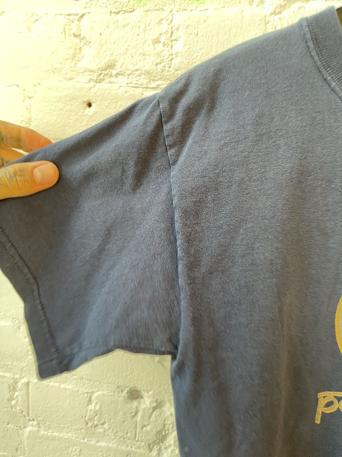 Vintage 90s PORNSTAR BRAND PORN SHIRT Sanskrit Size US L / EU 52-54 / 3 - 4 Thumbnail