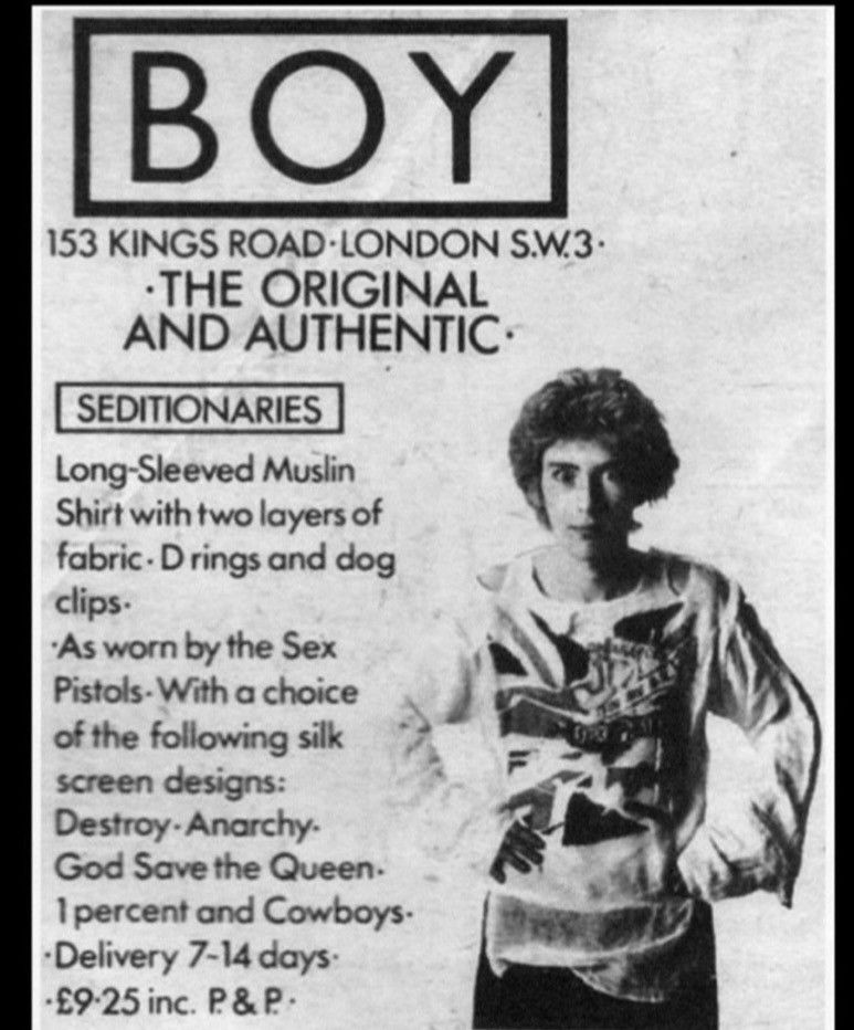 Boy London 90s BOY seditionaries address store Size US M / EU 48-50 / 2 - 2 Thumbnail