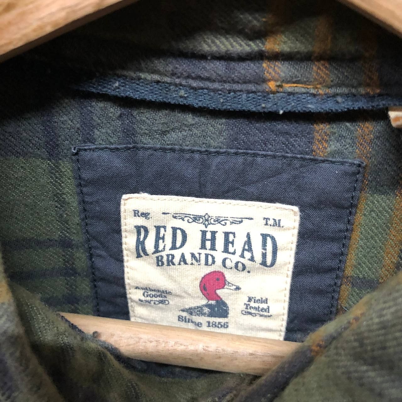 Flannel Vintage Red Head Flannel Size US L / EU 52-54 / 3 - 2 Thumbnail