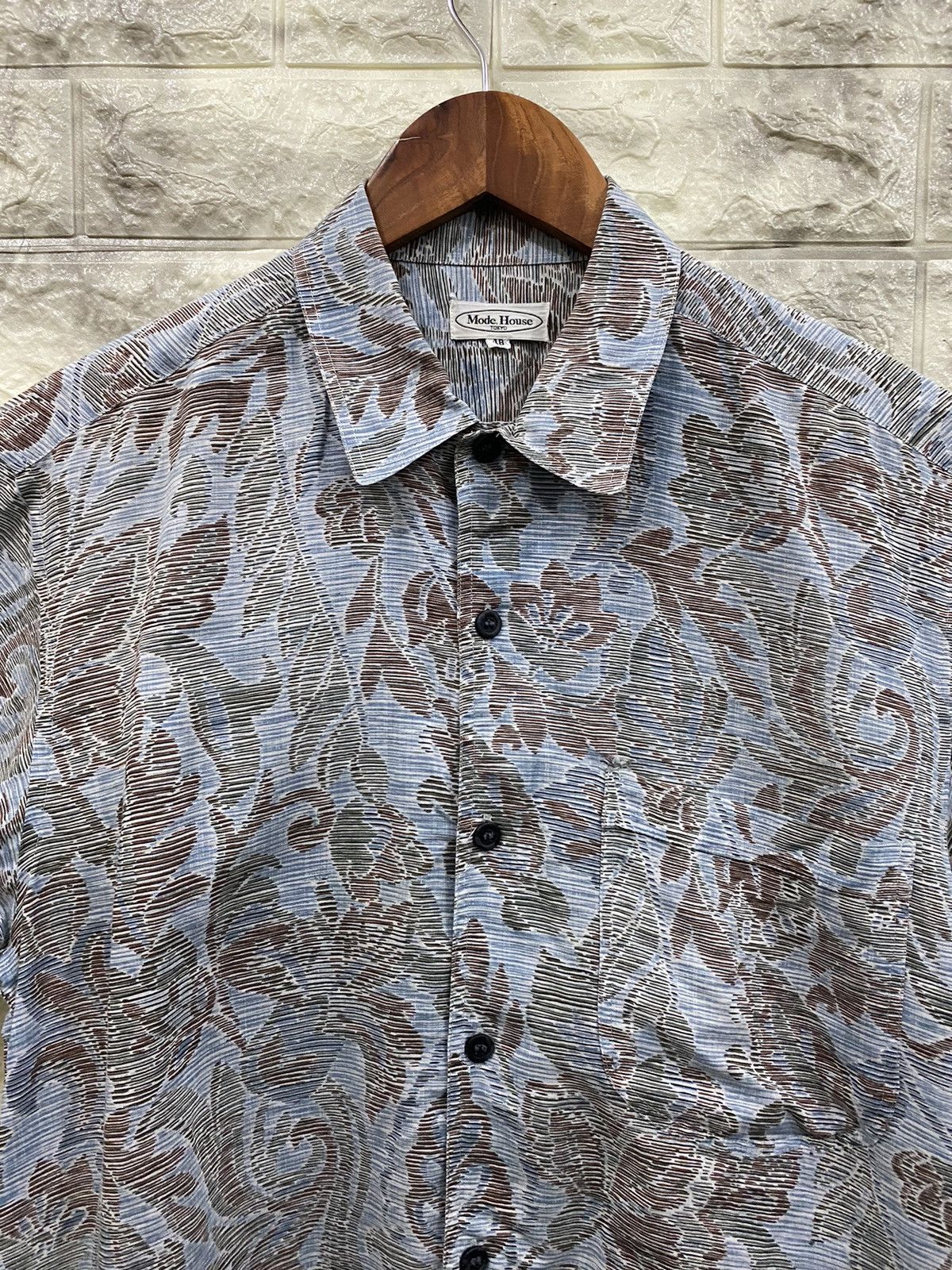 Vintage Vintage Mode House Hawaiian Shirt Size US M / EU 48-50 / 2 - 3 Thumbnail