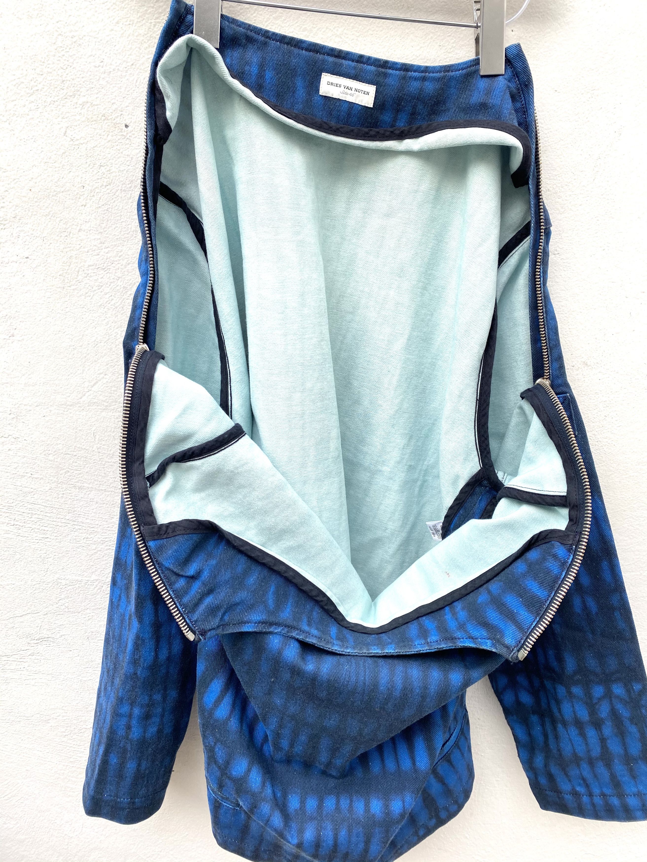 Dries Van Noten Tie Dye Shoulder Zips Sweater Size US S / EU 44-46 / 1 - 3 Thumbnail