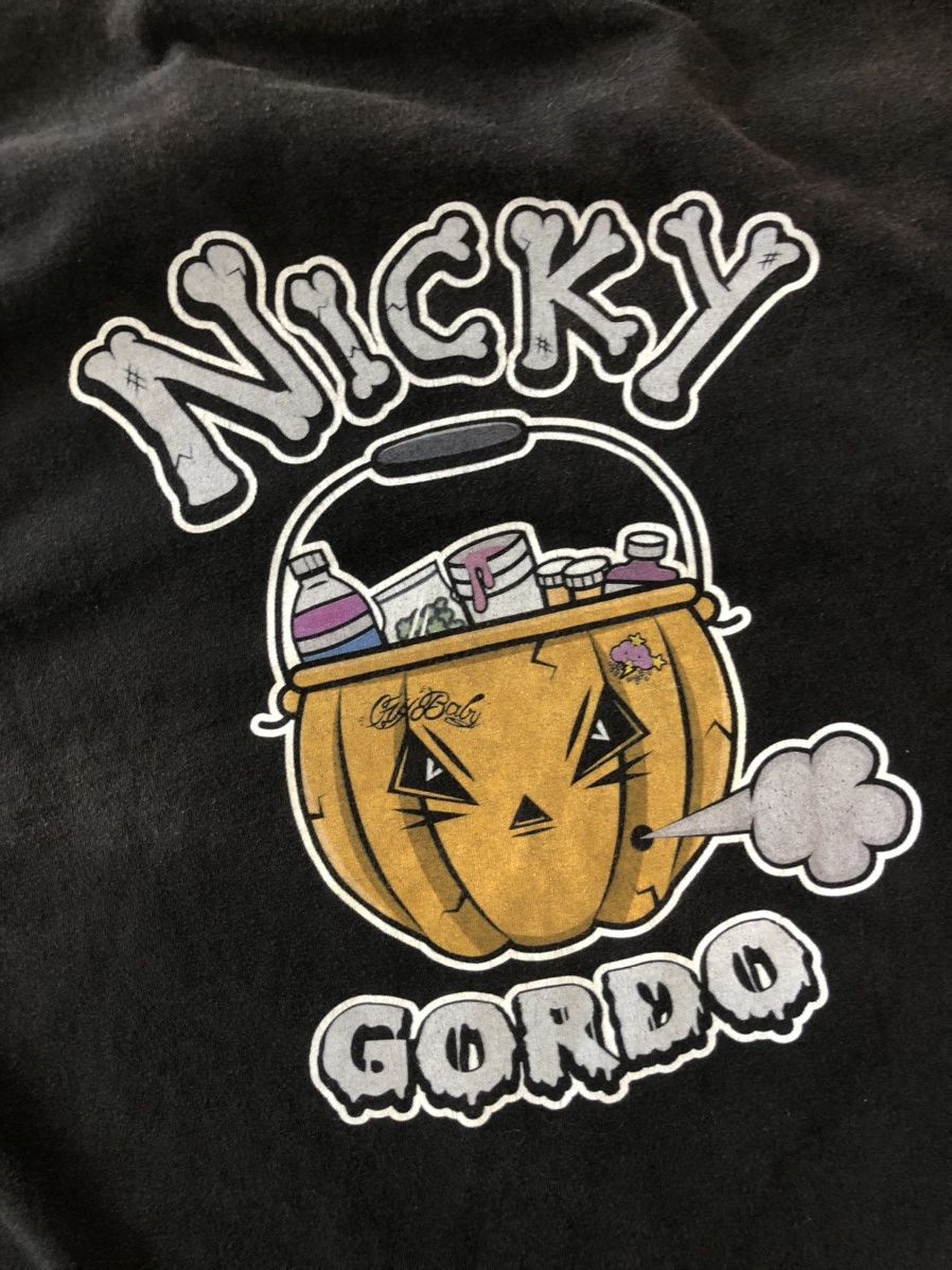 G59 Records Fat Nick Halloween Weed and Lean Tee 🎃🎃🎃 Nicky Peep G59 Size US XL / EU 56 / 4 - 2 Thumbnail