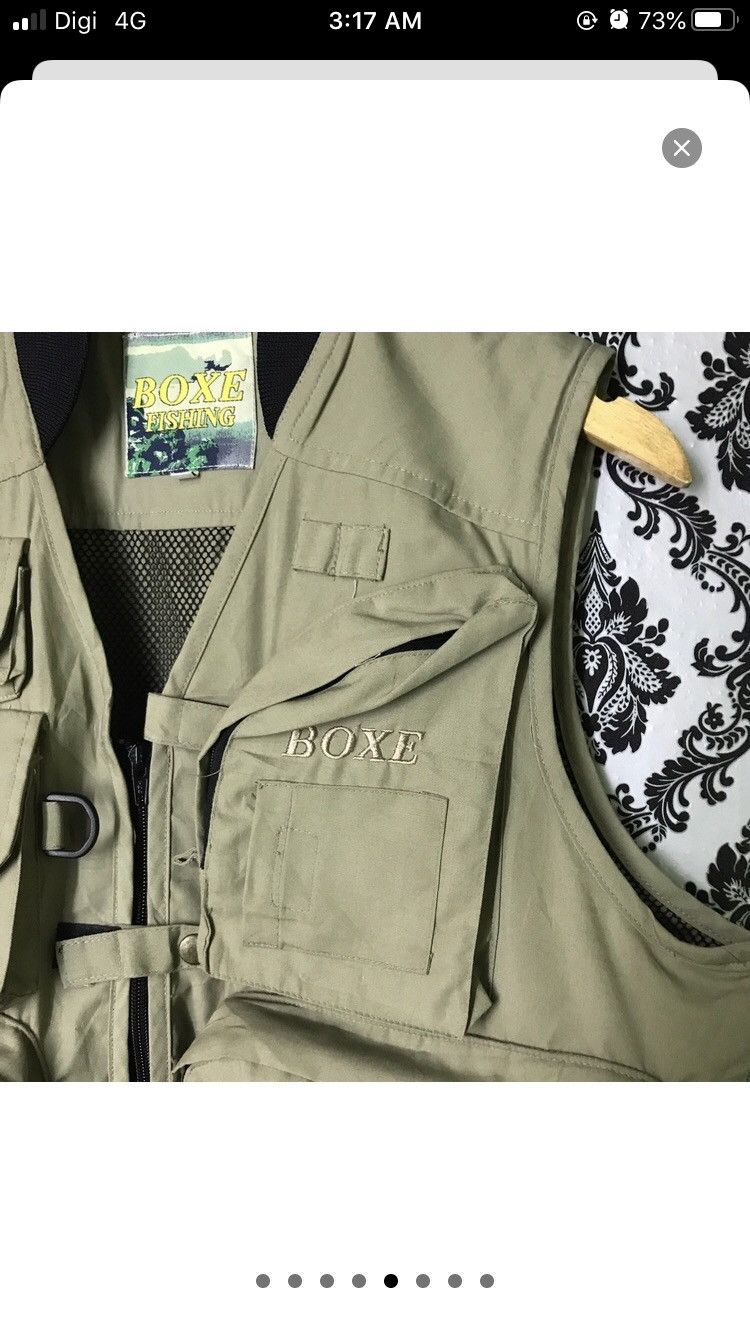 Japanese Brand 🔥RARE BOXE FISHING MESH CARGO TACTICAL MULTIPOCKET Size US M / EU 48-50 / 2 - 5 Thumbnail