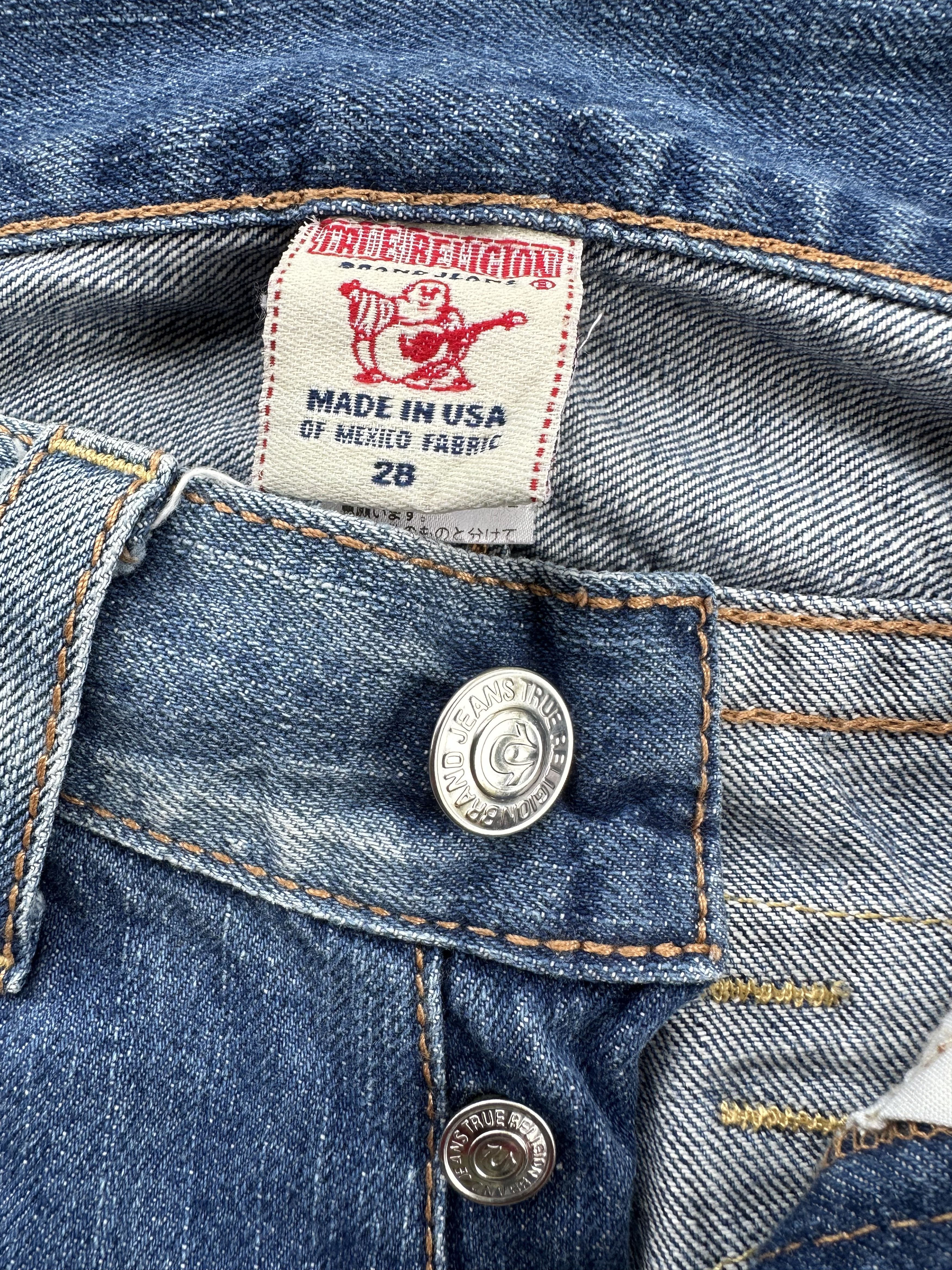True Religion Vintage 2000 True Religion Slim Denim Jeans Size US 30 / EU 46 - 13 Thumbnail