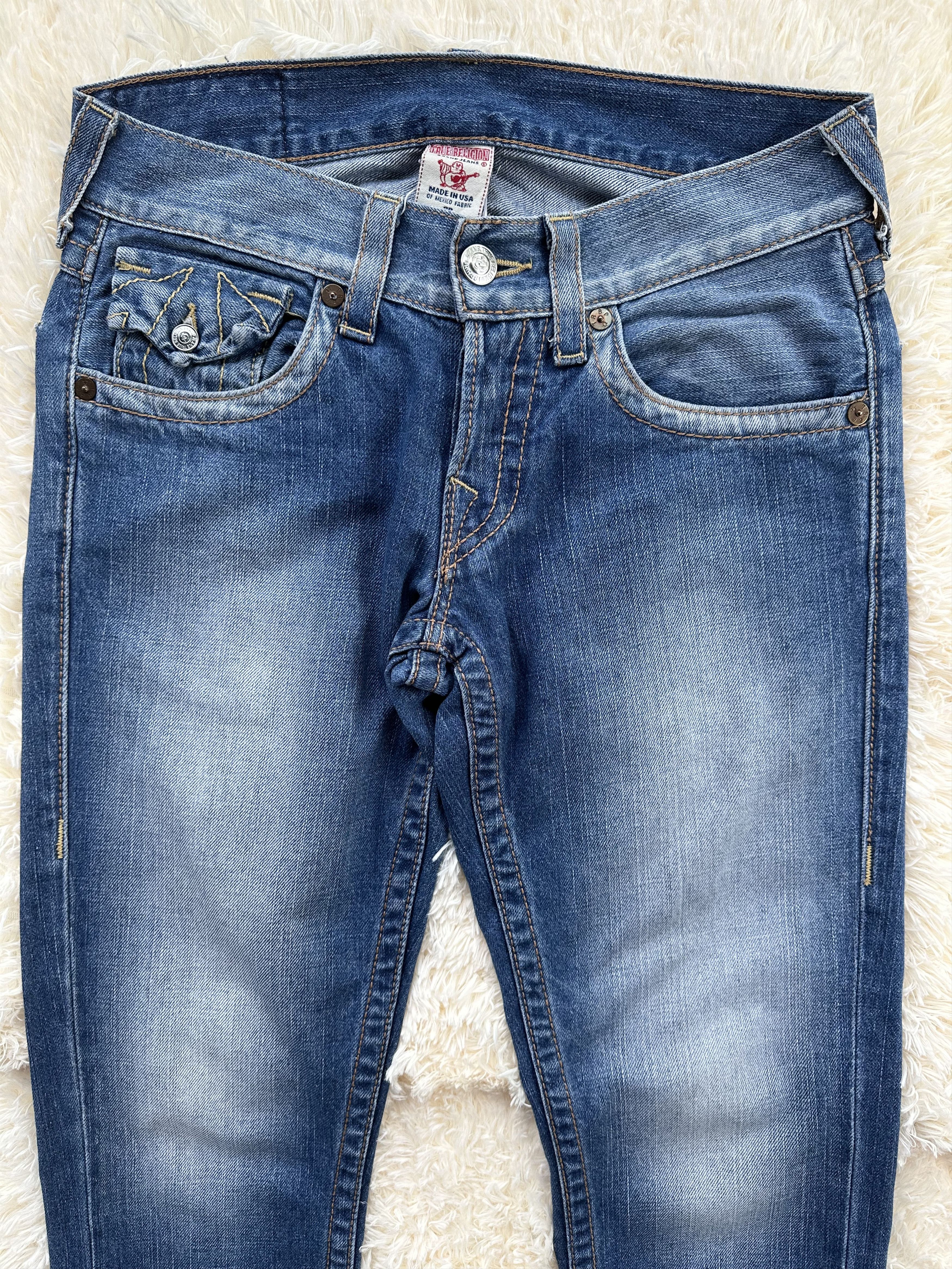 True Religion Vintage 2000 True Religion Slim Denim Jeans Size US 30 / EU 46 - 5 Thumbnail