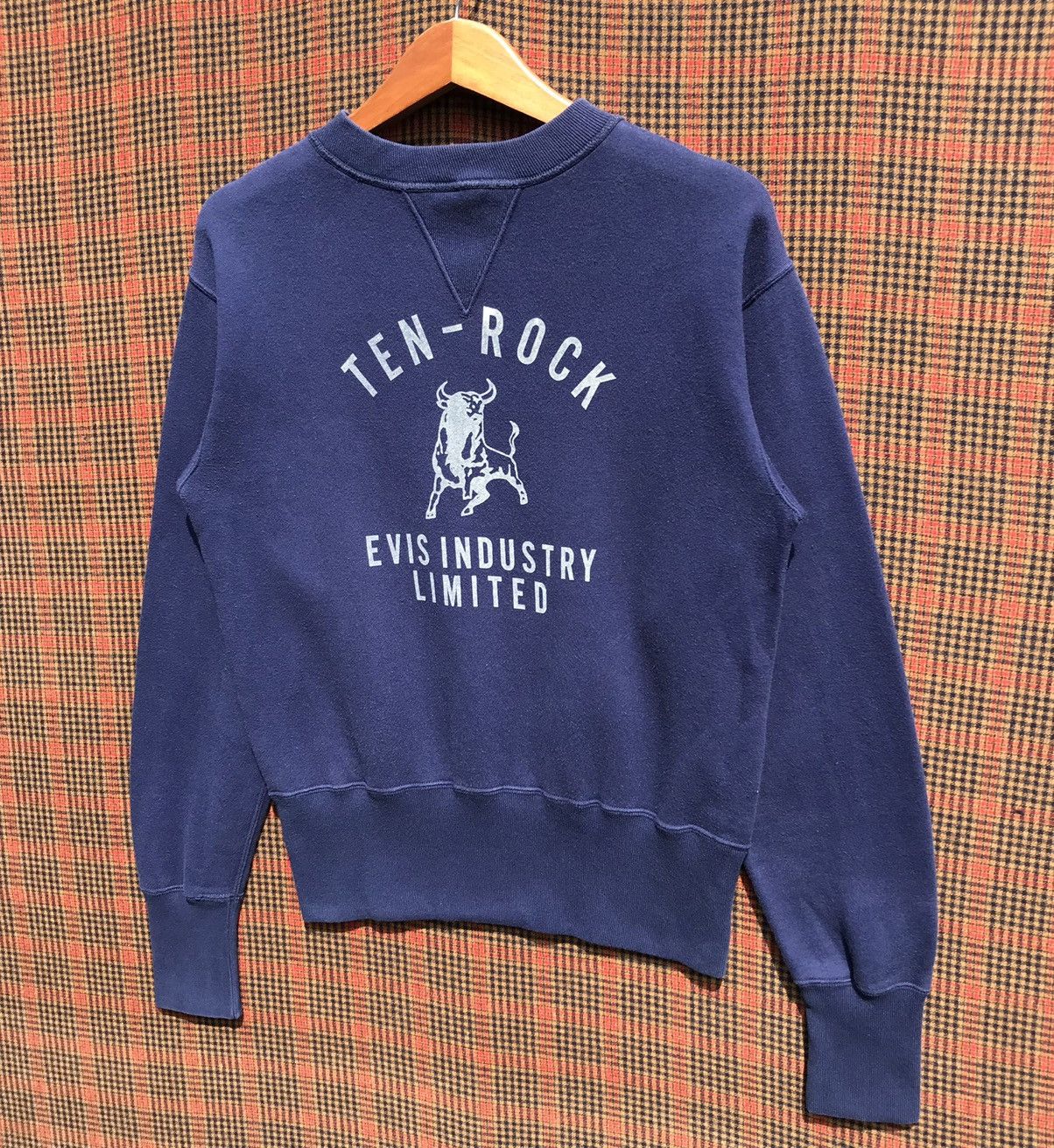 Evisu Vintage Evis Industry Limited Ten-Rock Sweatshirt Evisu Size US S / EU 44-46 / 1 - 3 Thumbnail