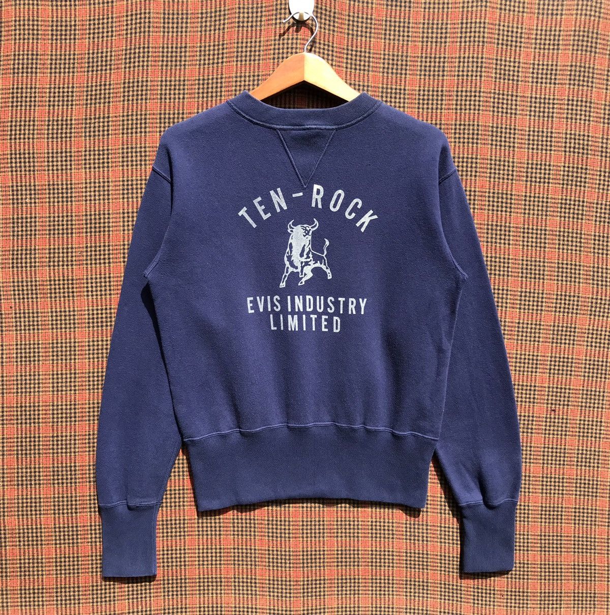 Evisu Vintage Evis Industry Limited Ten-Rock Sweatshirt Evisu Size US S / EU 44-46 / 1 - 1 Thumbnail
